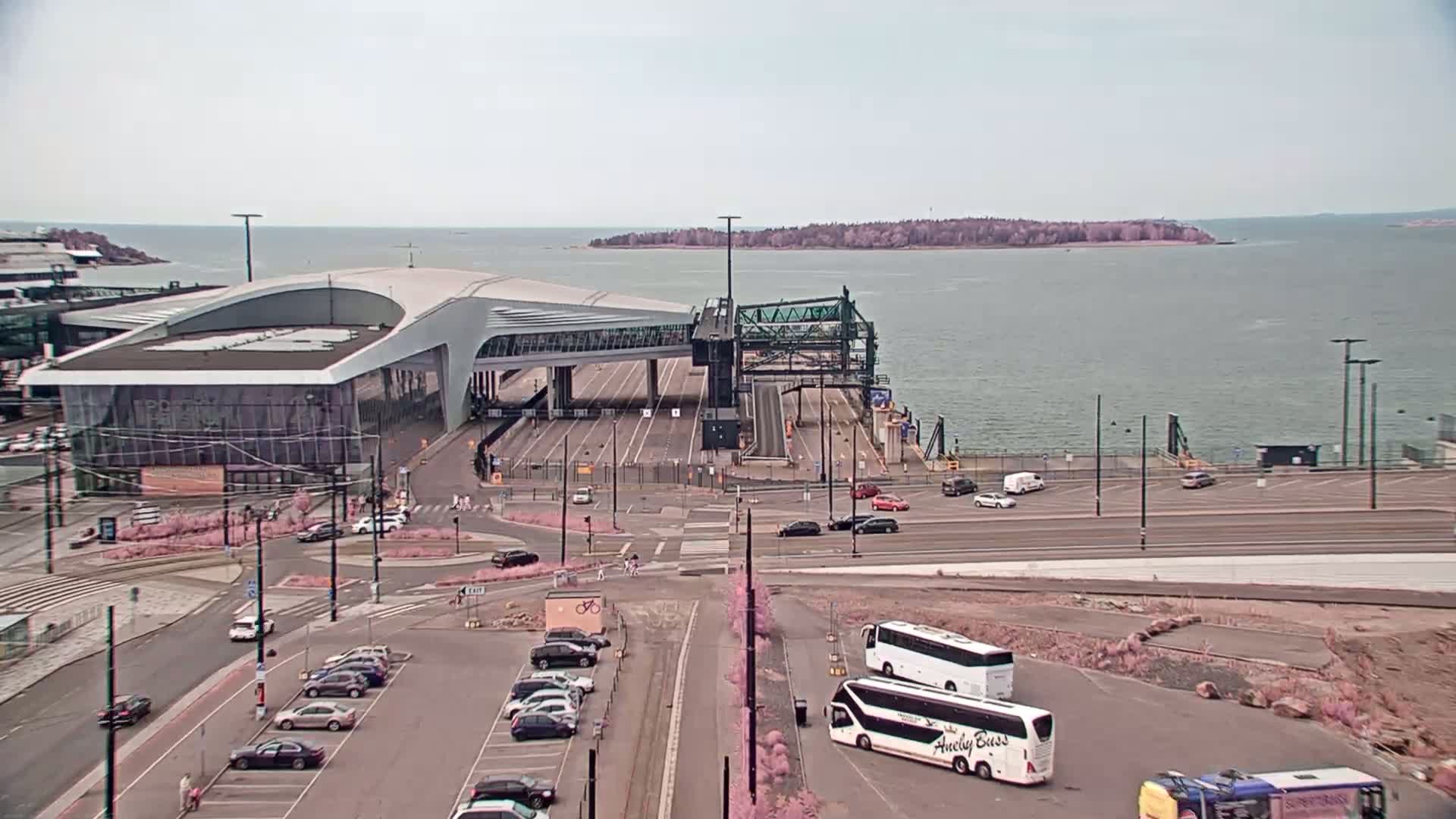 Port of Helsinki, West Harbour South View Live Cam - Hietalahti, Helsinki, Uusimaa, Finland