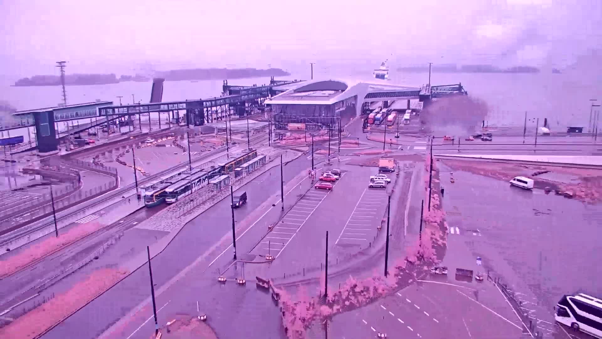 Port of Helsinki, West Harbour South View Live Cam - Hietalahti, Helsinki, Uusimaa, Finland