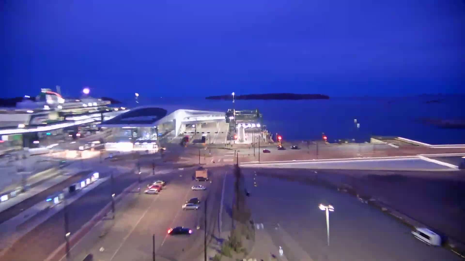 Port of Helsinki, West Harbour South View Live Cam - Hietalahti, Helsinki, Uusimaa, Finland
