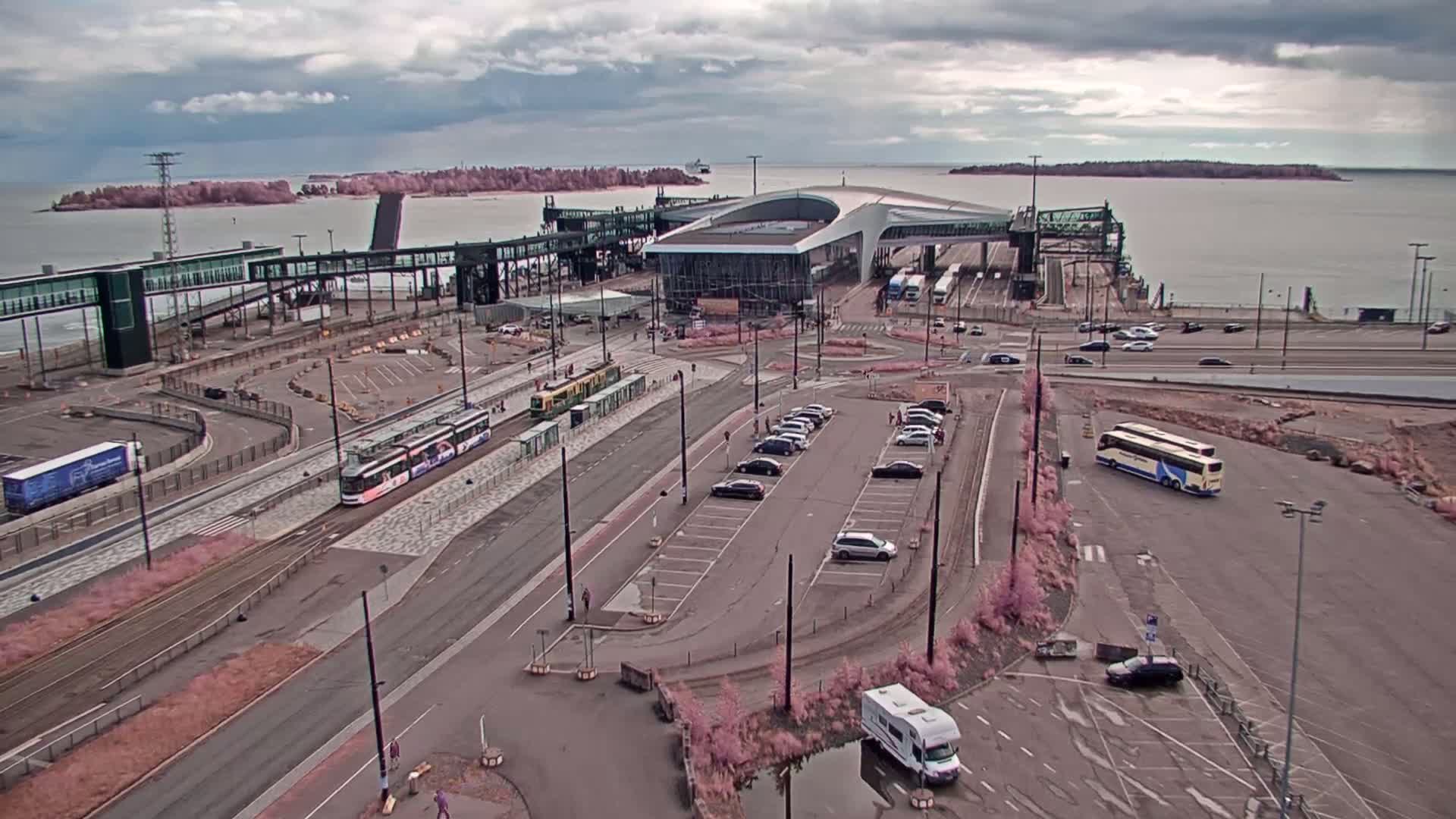 Port of Helsinki, West Harbour South View Live Cam - Hietalahti, Helsinki, Uusimaa, Finland