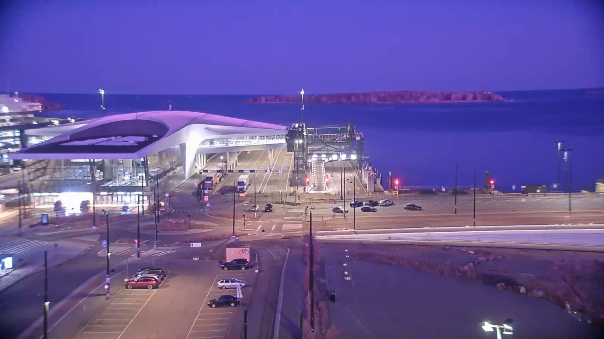 Port of Helsinki, West Harbour South View Live Cam - Hietalahti, Helsinki, Uusimaa, Finland