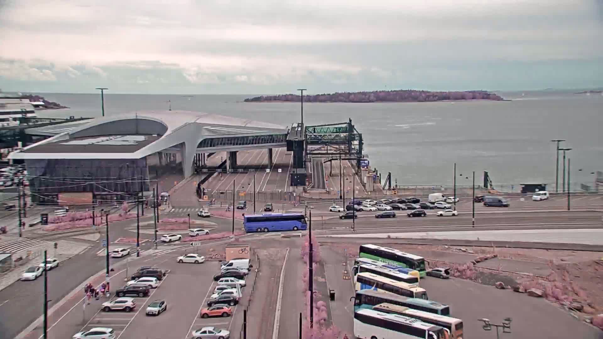 Port of Helsinki, West Harbour South View Live Cam - Hietalahti, Helsinki, Uusimaa, Finland