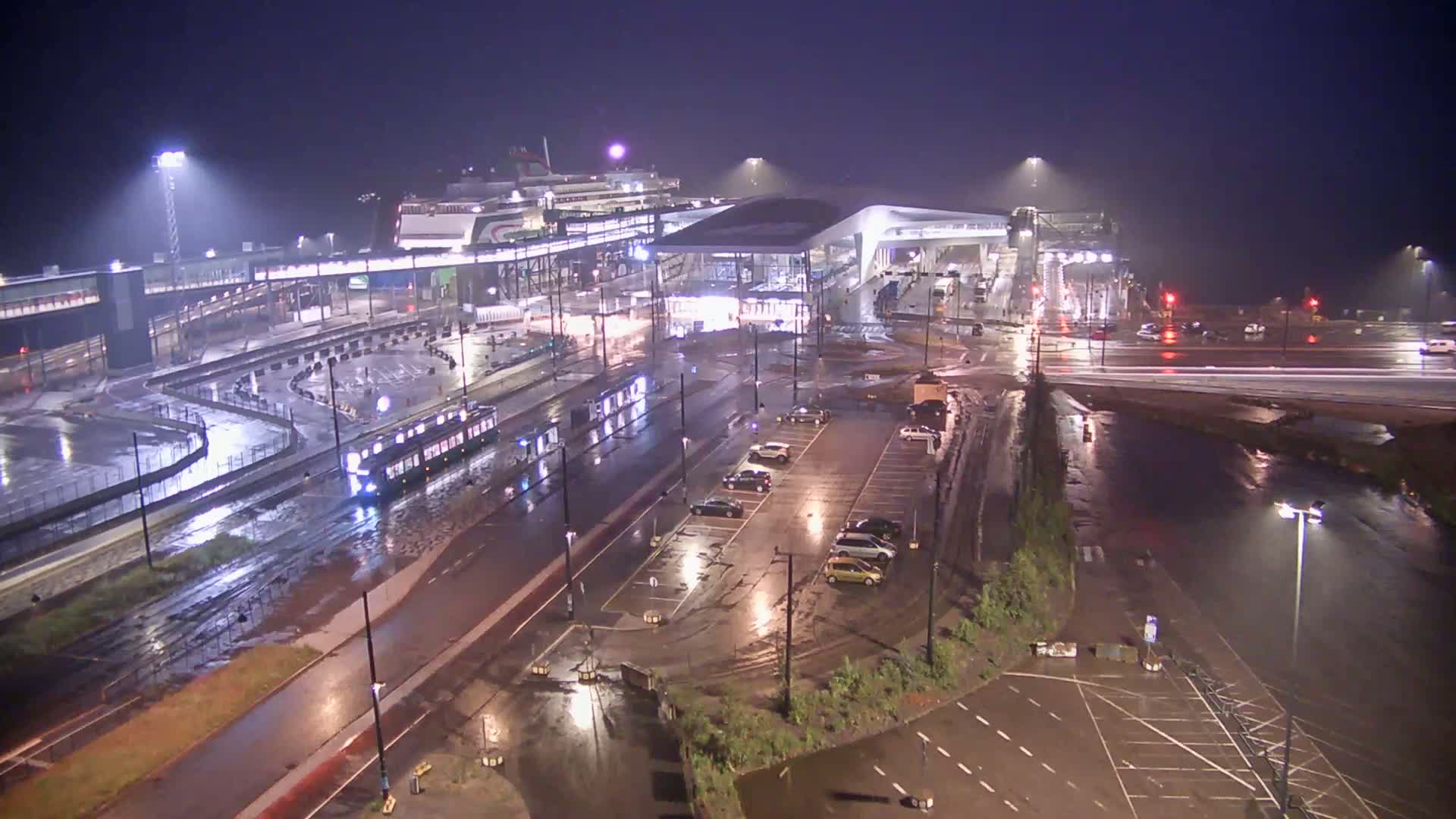 Port of Helsinki, West Harbour South View Live Cam - Hietalahti, Helsinki, Uusimaa, Finland