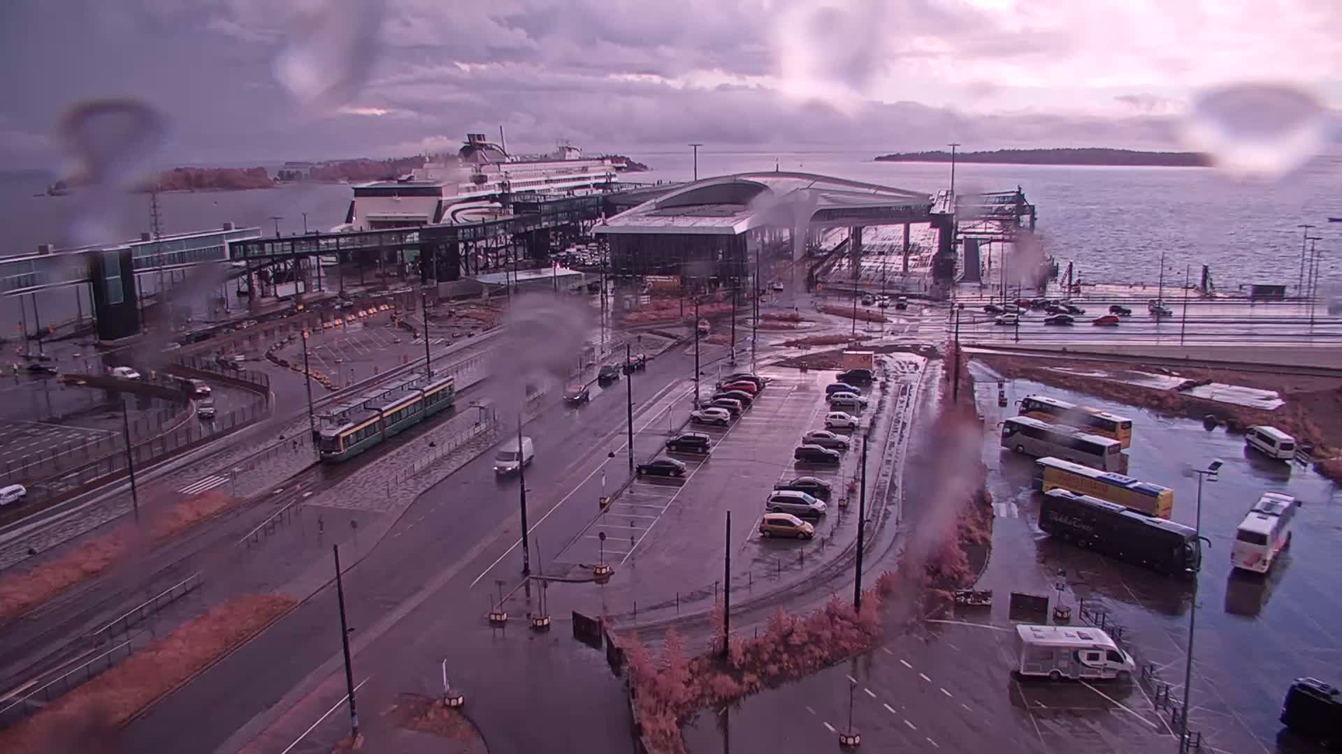 Port of Helsinki, West Harbour South View Live Cam - Hietalahti, Helsinki, Uusimaa, Finland