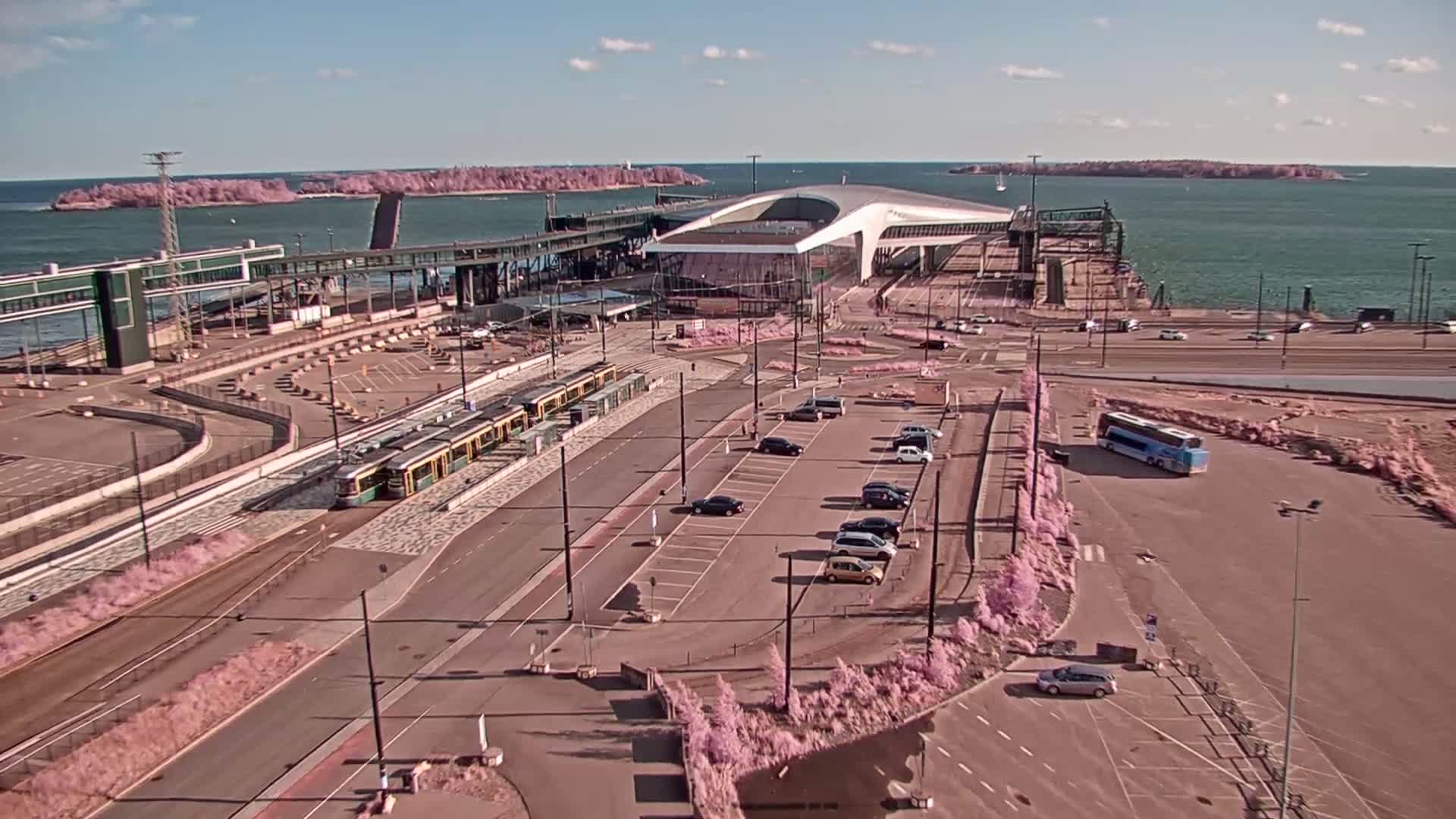 Port of Helsinki, West Harbour South View Live Cam - Hietalahti, Helsinki, Uusimaa, Finland