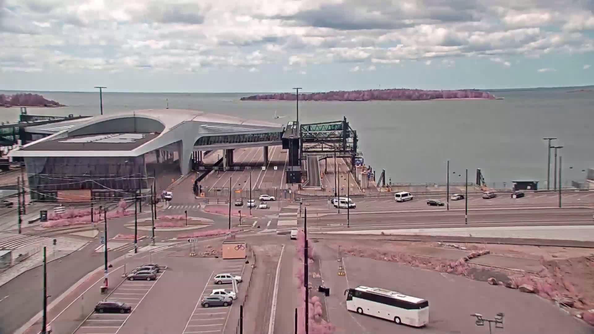 Port of Helsinki, West Harbour South View Live Cam - Hietalahti, Helsinki, Uusimaa, Finland