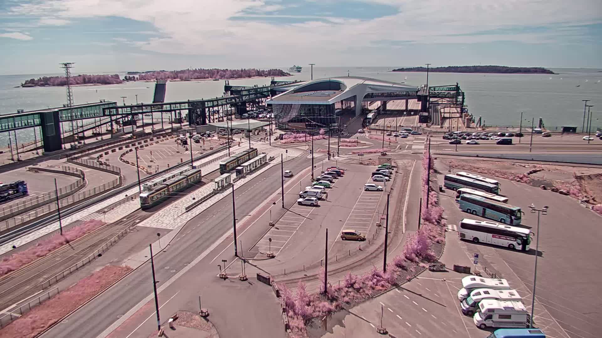 Port of Helsinki, West Harbour South View Live Cam - Hietalahti, Helsinki, Uusimaa, Finland