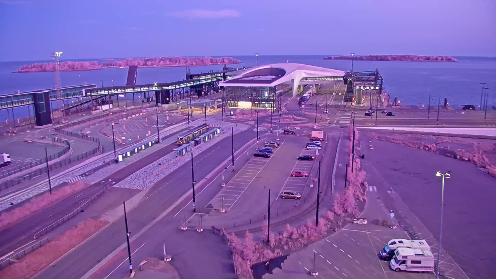 Port of Helsinki, West Harbour South View Live Cam - Hietalahti, Helsinki, Uusimaa, Finland