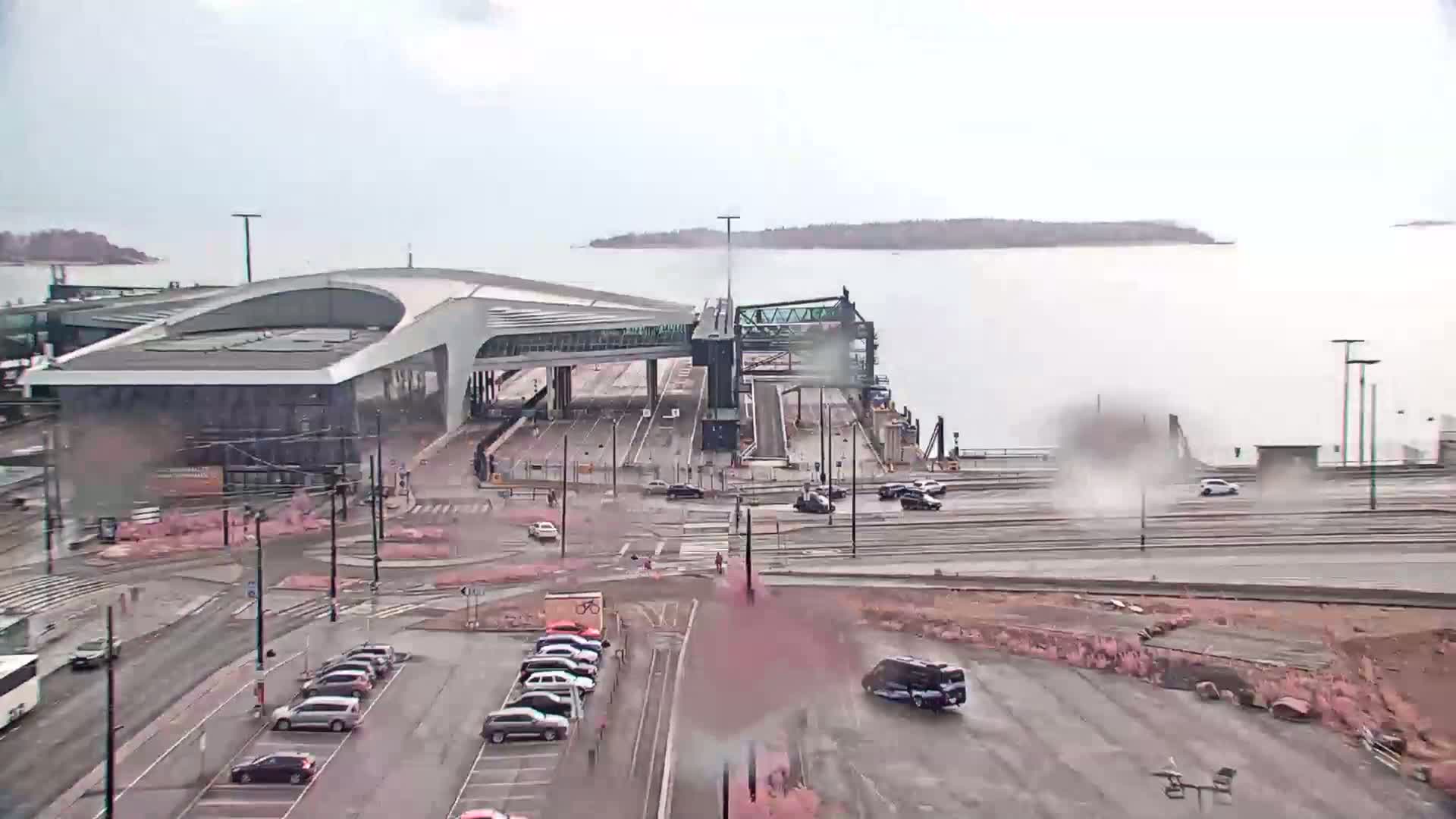 Port of Helsinki, West Harbour South View Live Cam - Hietalahti, Helsinki, Uusimaa, Finland