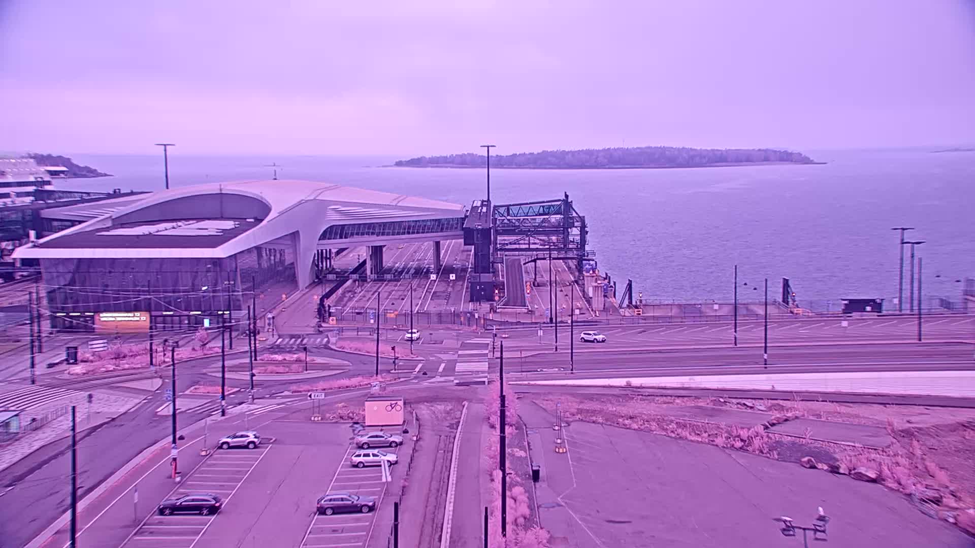 Port of Helsinki, West Harbour South View Live Cam - Hietalahti, Helsinki, Uusimaa, Finland