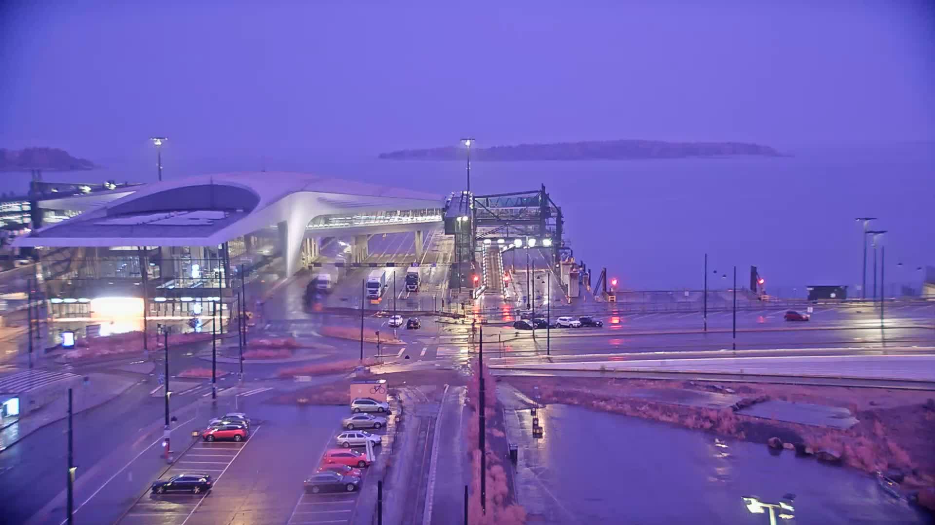 Port of Helsinki, West Harbour South View Live Cam - Hietalahti, Helsinki, Uusimaa, Finland