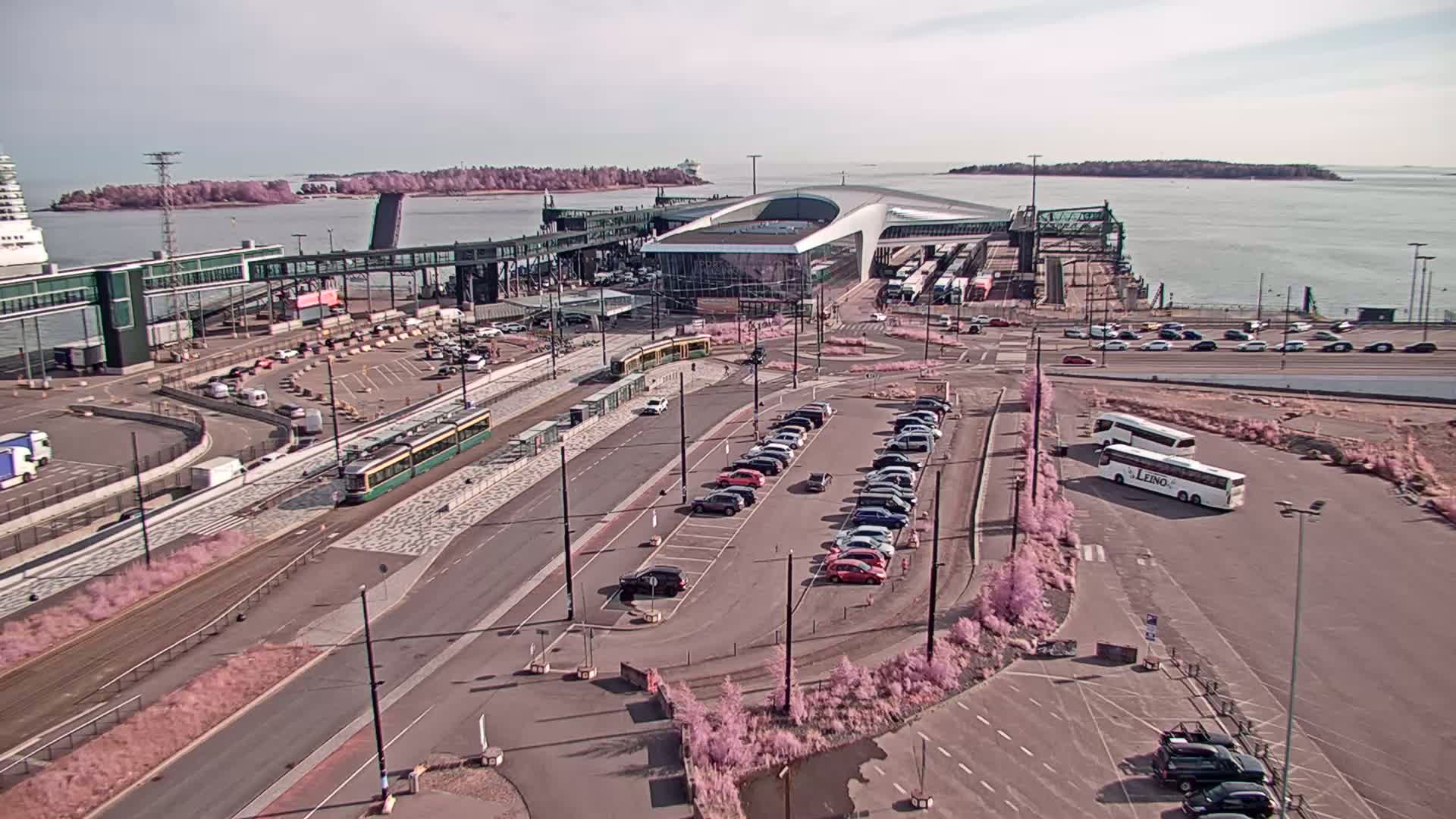Port of Helsinki, West Harbour South View Live Cam - Hietalahti, Helsinki, Uusimaa, Finland