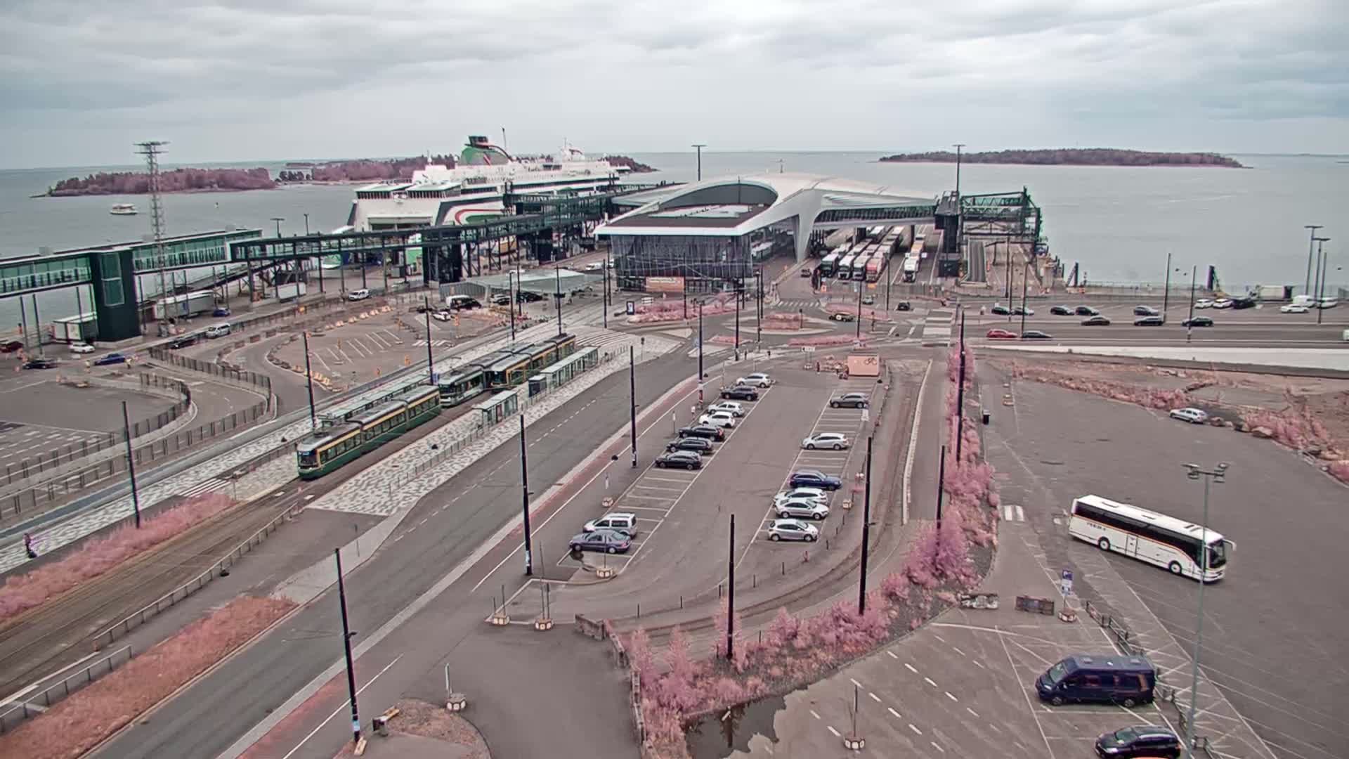 Port of Helsinki, West Harbour South View Live Cam - Hietalahti, Helsinki, Uusimaa, Finland