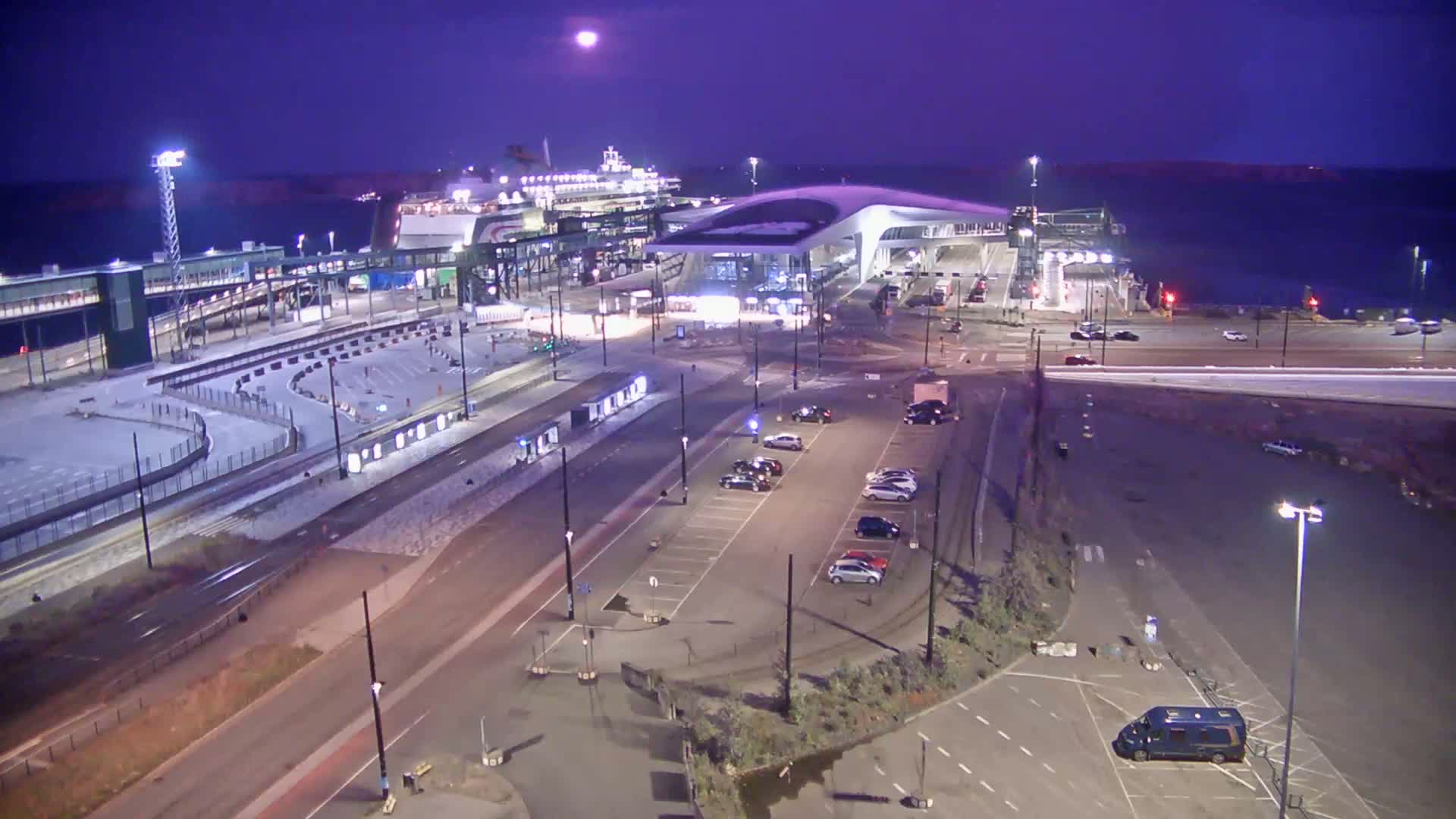 Port of Helsinki, West Harbour South View Live Cam - Hietalahti, Helsinki, Uusimaa, Finland