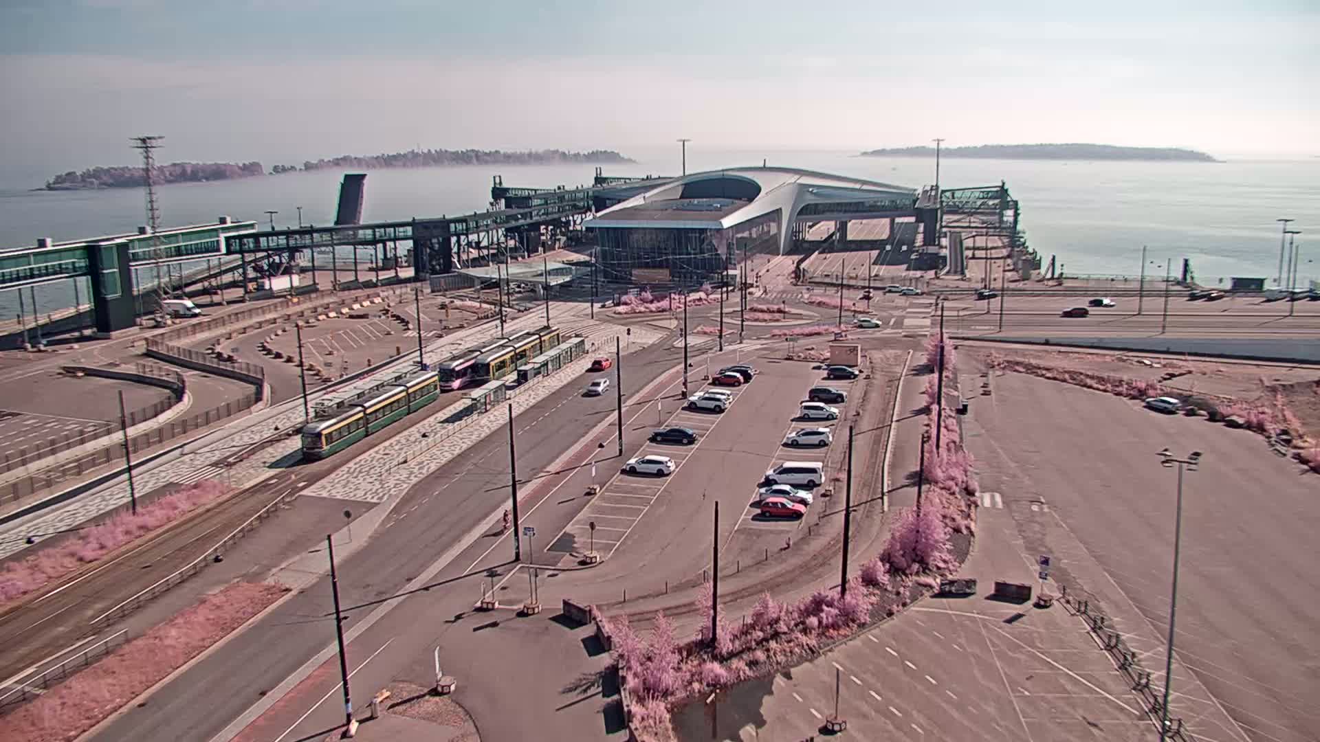 Port of Helsinki, West Harbour South View Live Cam - Hietalahti, Helsinki, Uusimaa, Finland