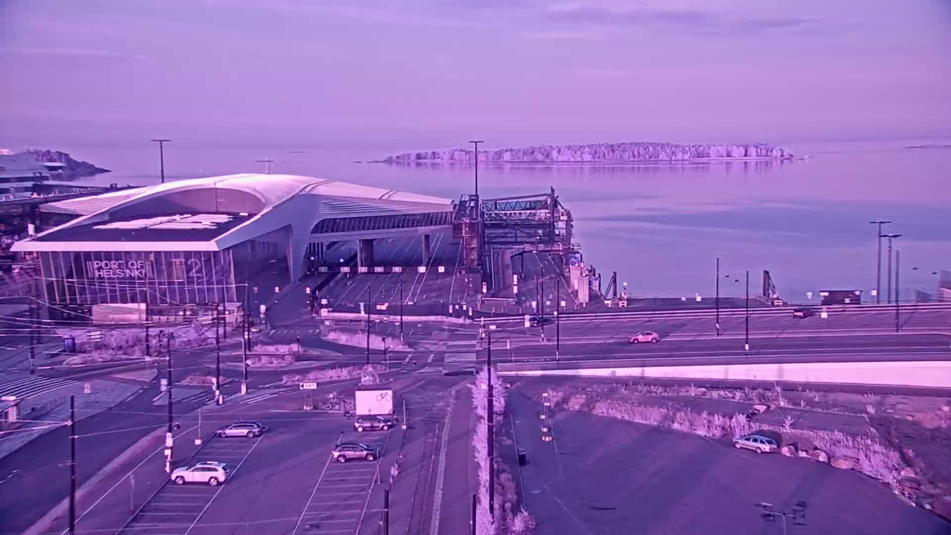 Port of Helsinki, West Harbour South View Live Cam - Hietalahti, Helsinki, Uusimaa, Finland
