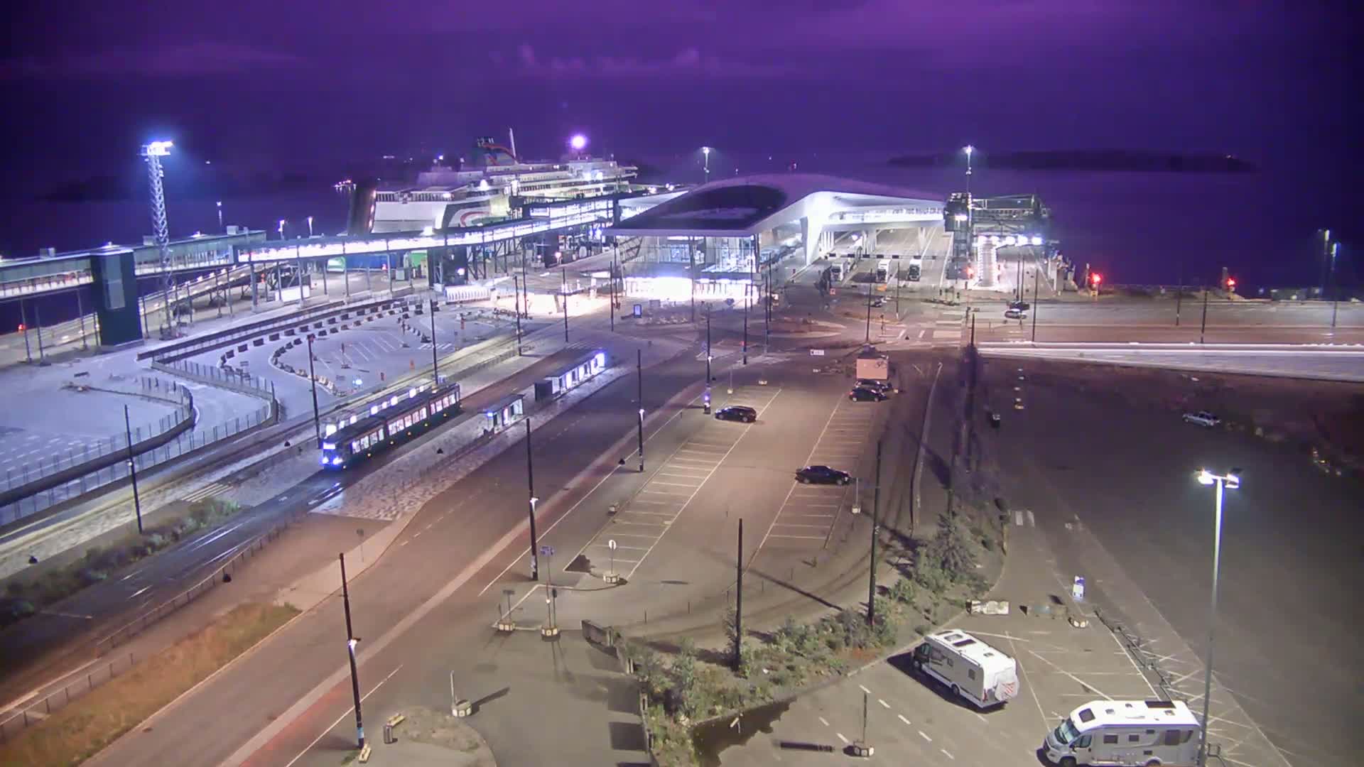 Port of Helsinki, West Harbour South View Live Cam - Hietalahti, Helsinki, Uusimaa, Finland