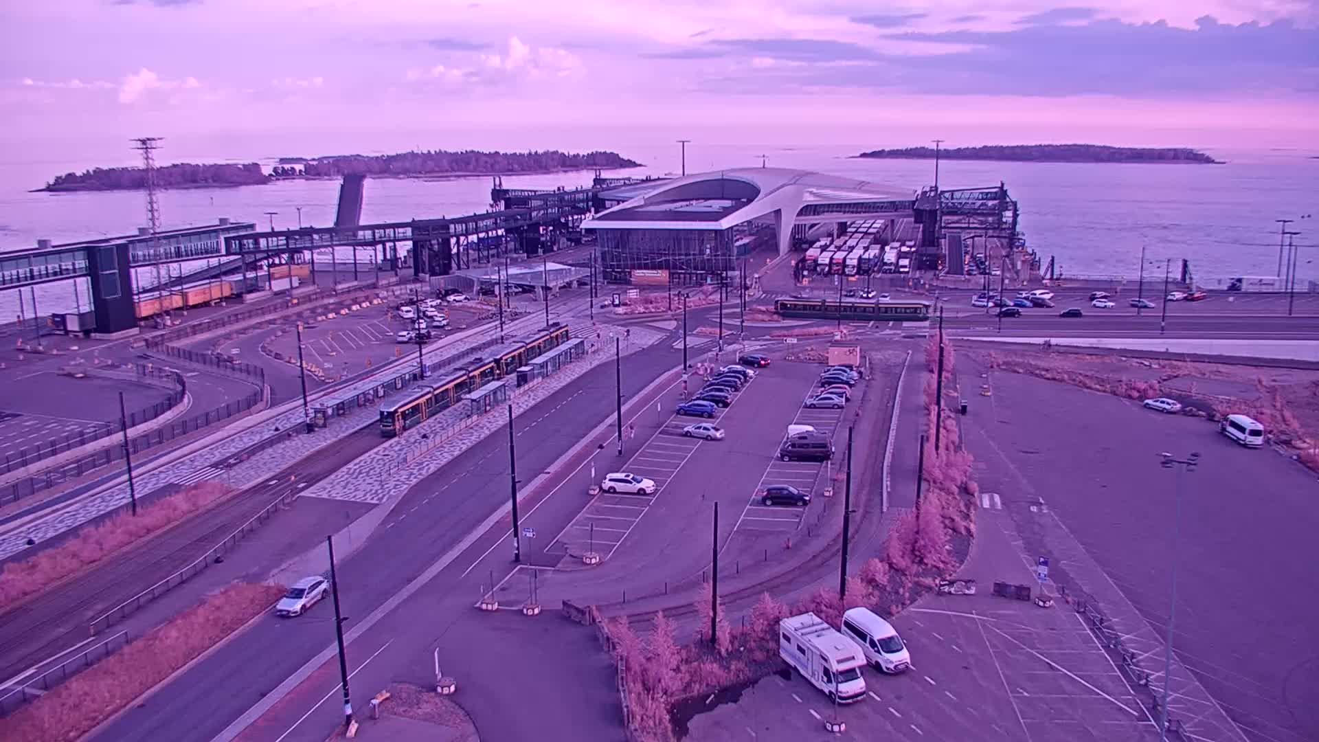 Port of Helsinki, West Harbour South View Live Cam - Hietalahti, Helsinki, Uusimaa, Finland