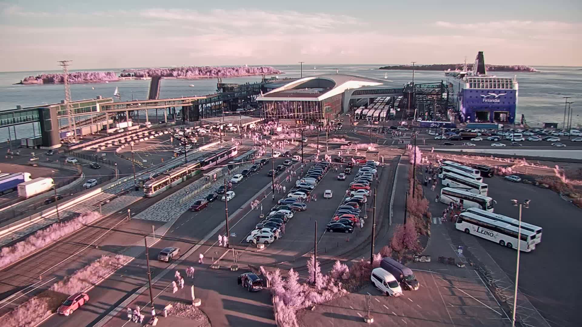 Port of Helsinki, West Harbour South View Live Cam - Hietalahti, Helsinki, Uusimaa, Finland