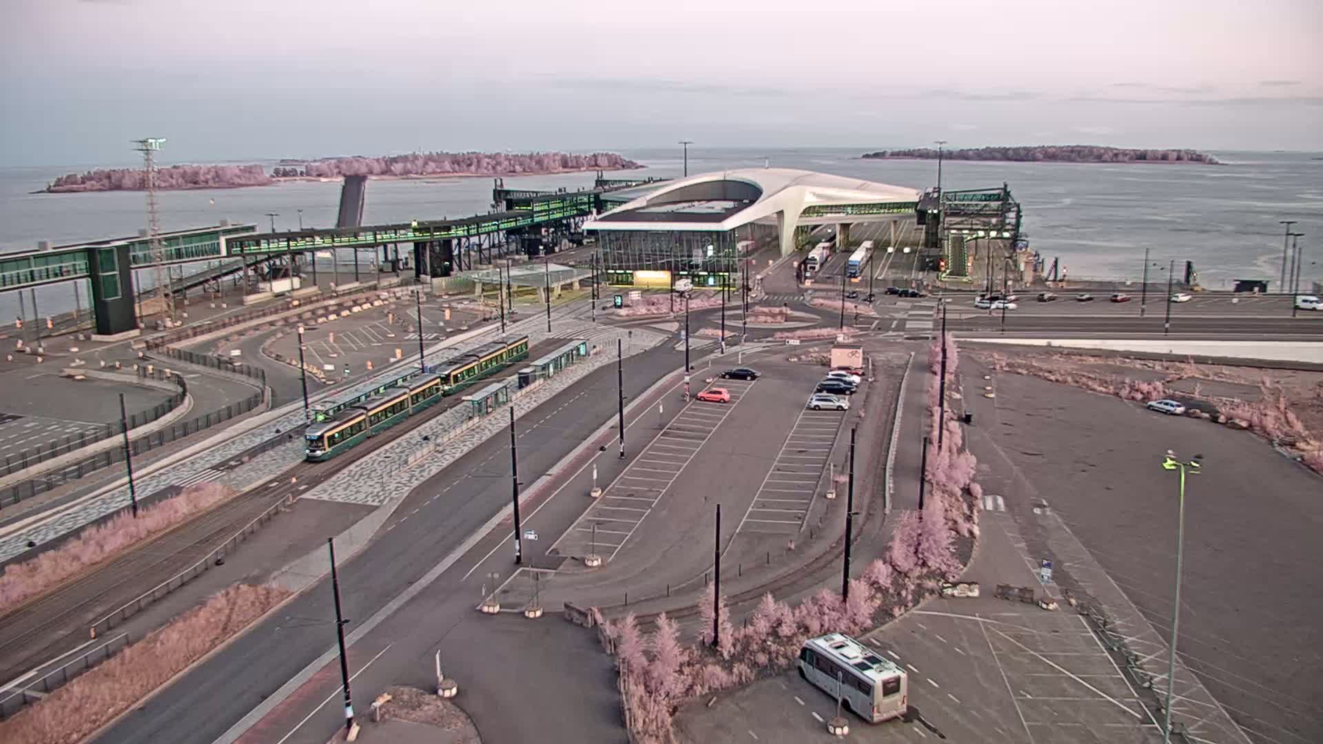 Port of Helsinki, West Harbour South View Live Cam - Hietalahti, Helsinki, Uusimaa, Finland