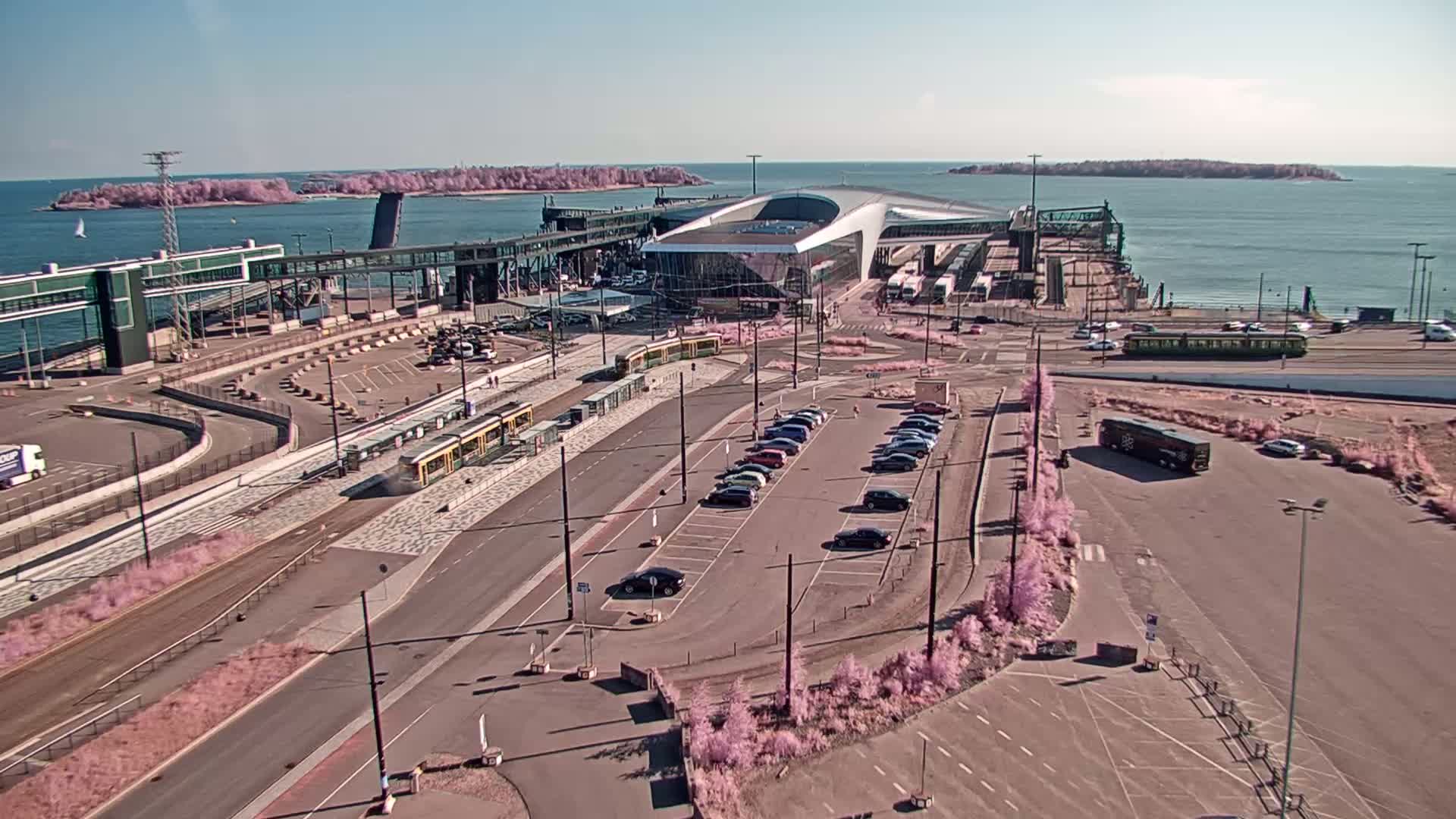 Port of Helsinki, West Harbour South View Live Cam - Hietalahti, Helsinki, Uusimaa, Finland