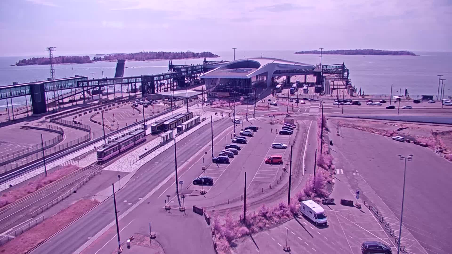 Port of Helsinki, West Harbour South View Live Cam - Hietalahti, Helsinki, Uusimaa, Finland