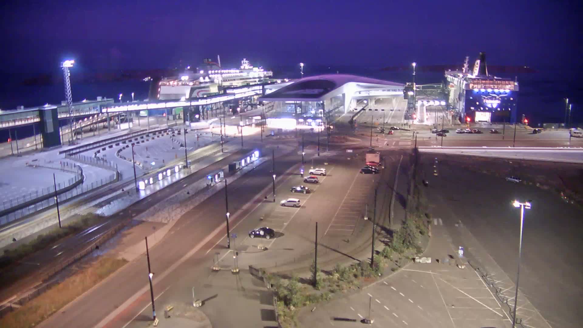 Port of Helsinki, West Harbour South View Live Cam - Hietalahti, Helsinki, Uusimaa, Finland