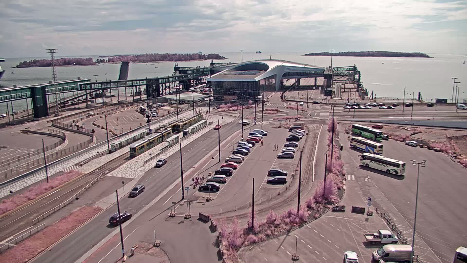 Port of Helsinki, West Harbour South View Live Cam - Hietalahti, Helsinki, Uusimaa, Finland