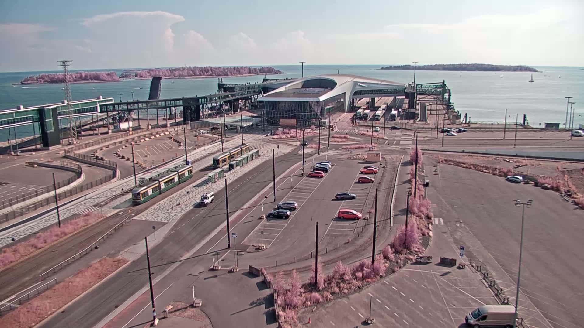 Port of Helsinki, West Harbour South View Live Cam - Hietalahti, Helsinki, Uusimaa, Finland