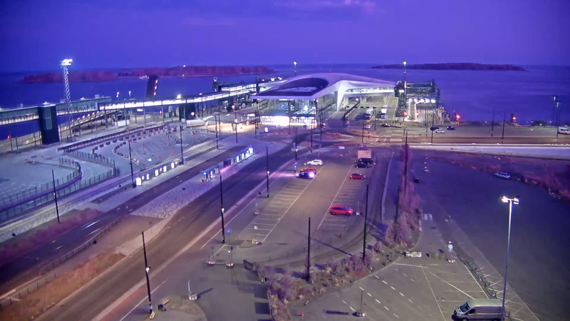 Port of Helsinki, West Harbour South View Live Cam - Hietalahti, Helsinki, Uusimaa, Finland