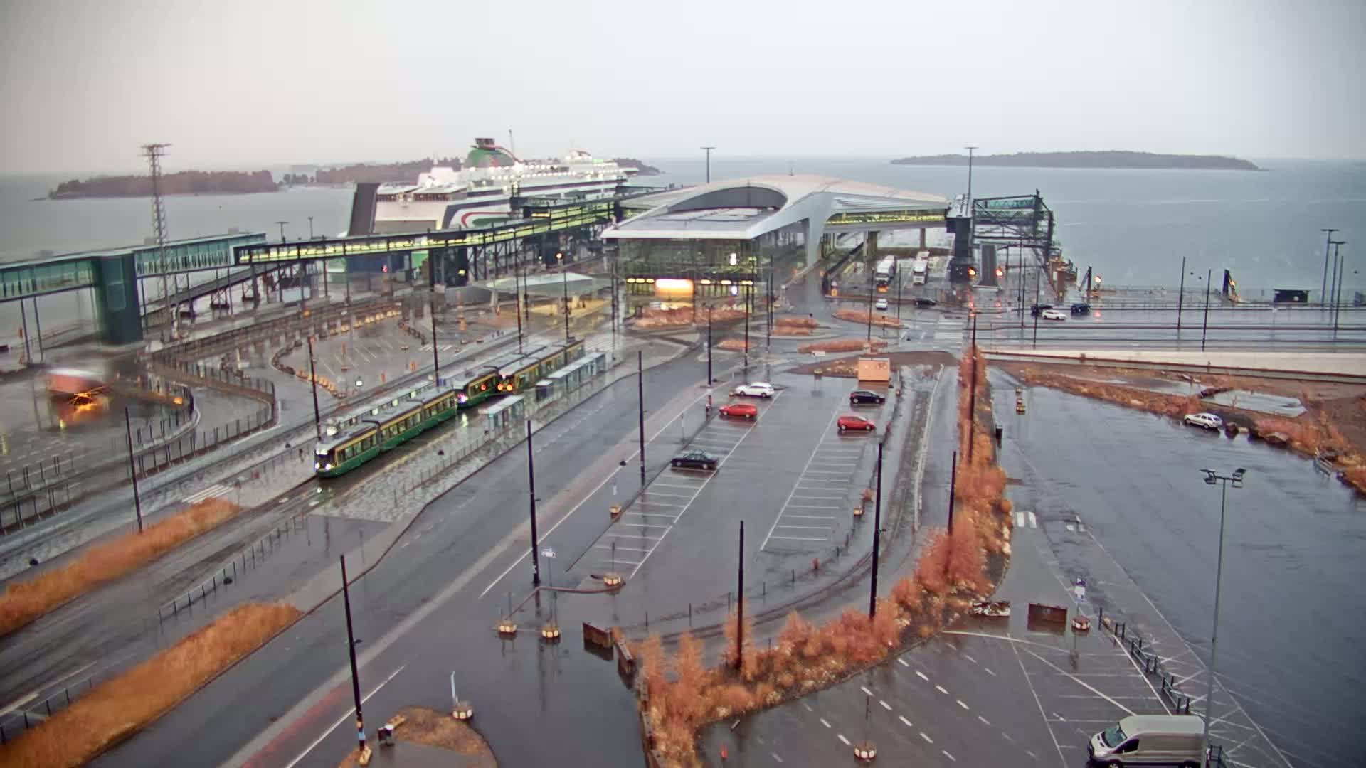 Port of Helsinki, West Harbour South View Live Cam - Hietalahti, Helsinki, Uusimaa, Finland