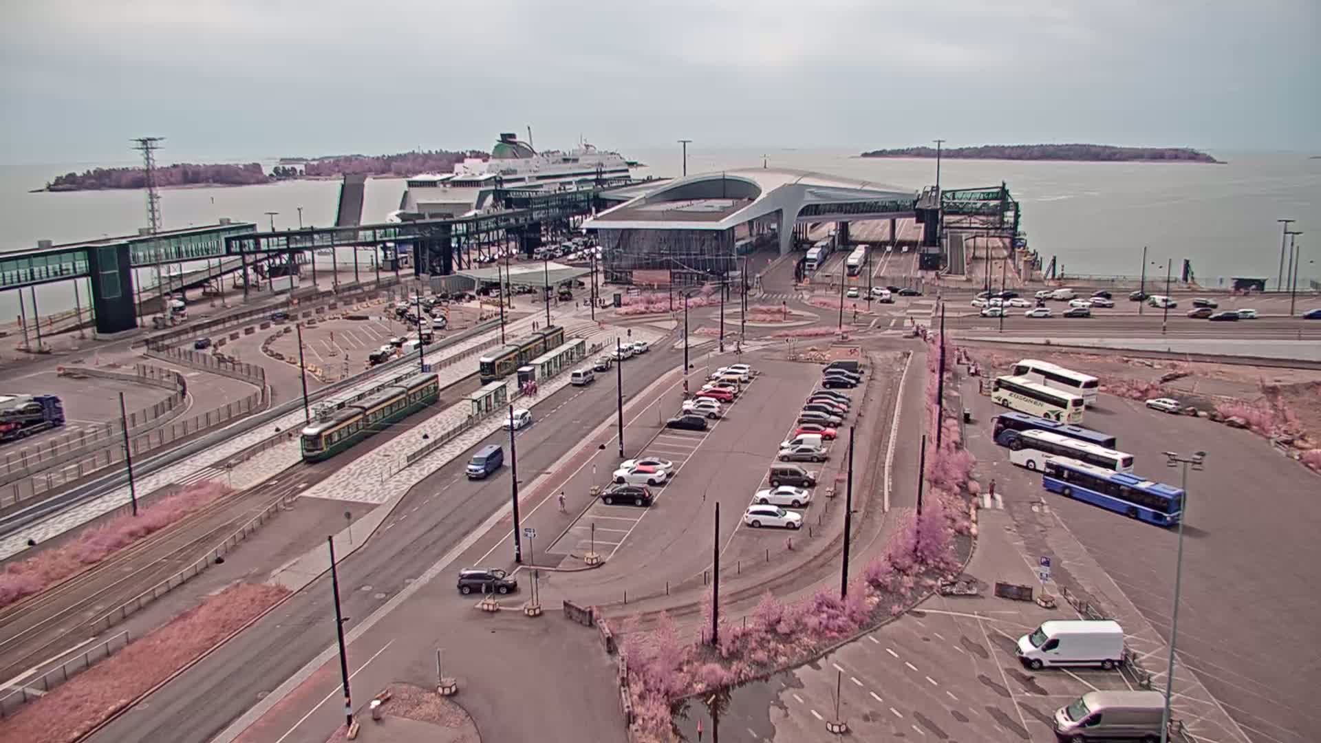 Port of Helsinki, West Harbour South View Live Cam - Hietalahti, Helsinki, Uusimaa, Finland