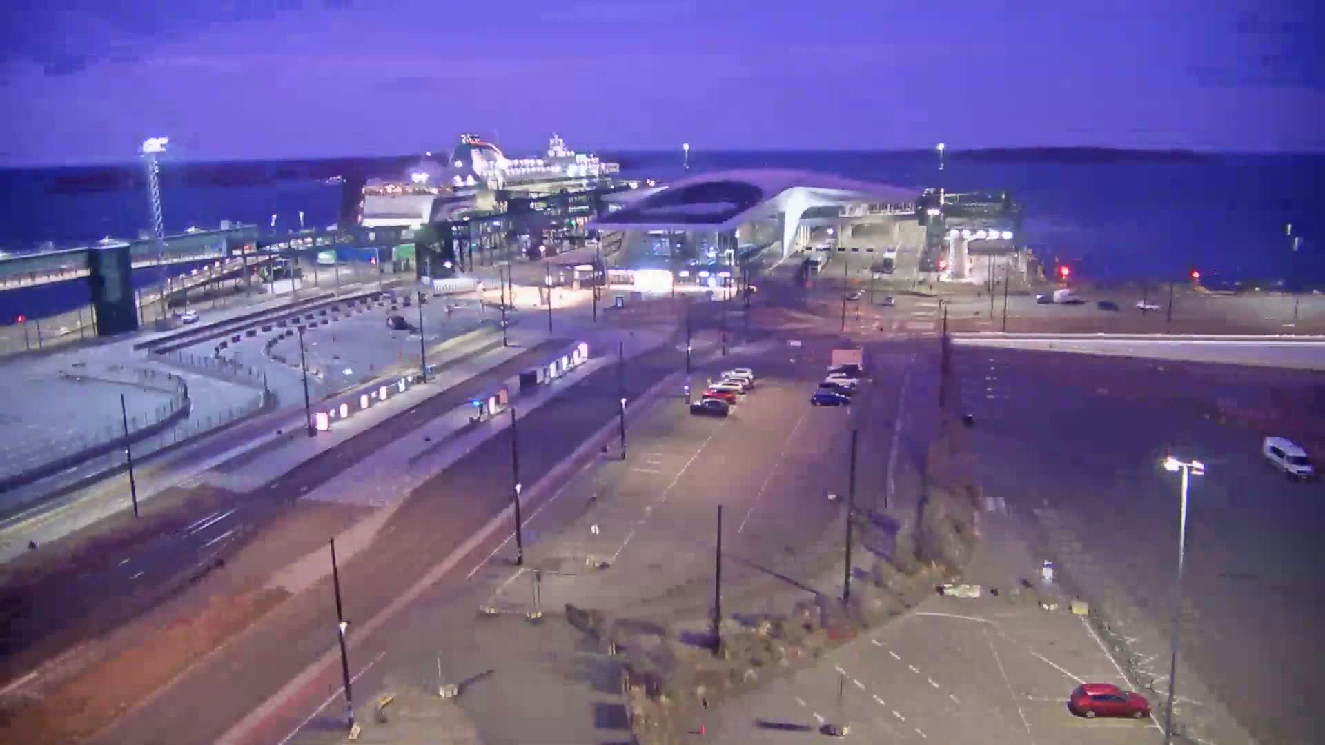 Port of Helsinki, West Harbour South View Live Cam - Hietalahti, Helsinki, Uusimaa, Finland