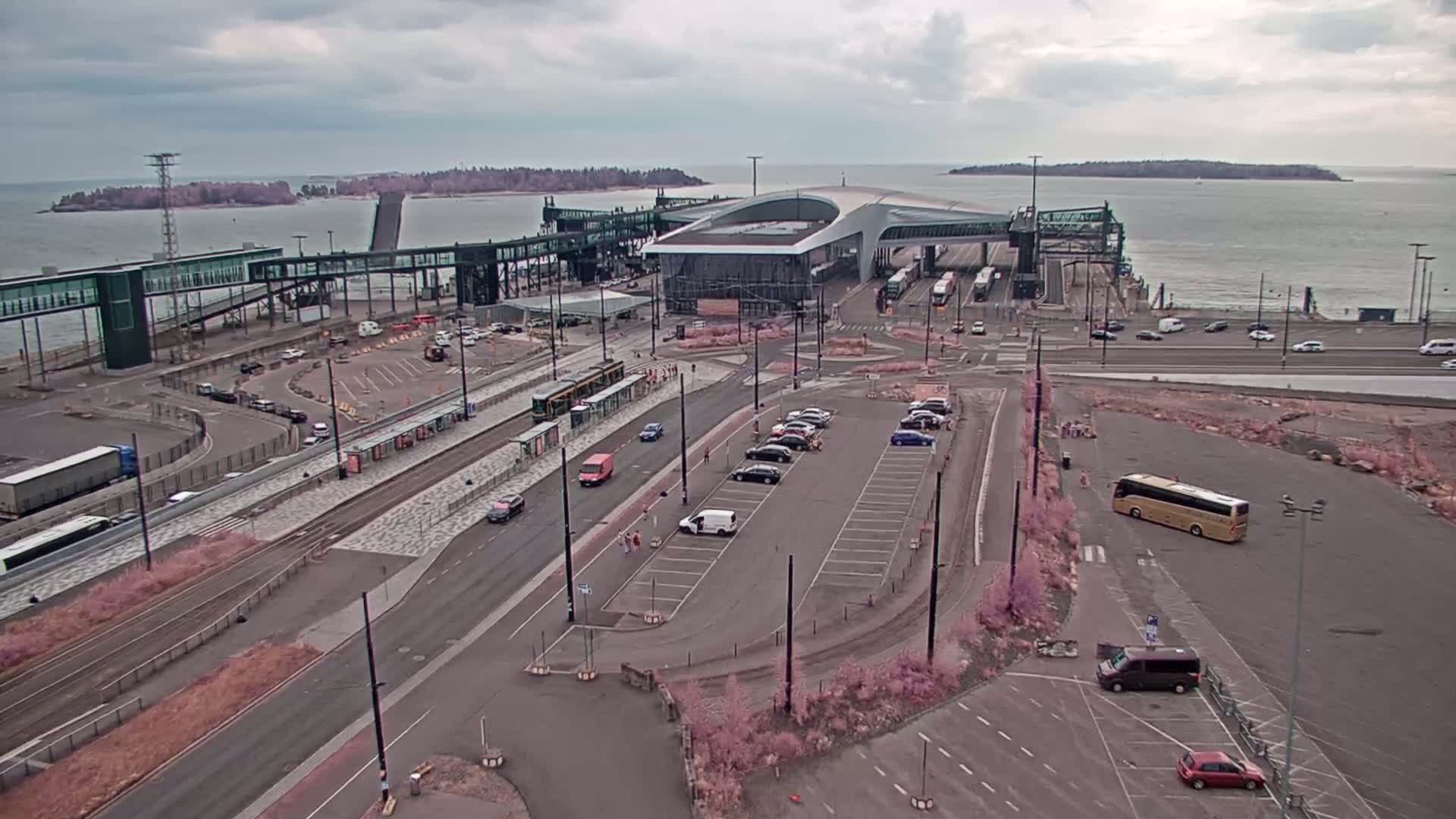 Port of Helsinki, West Harbour South View Live Cam - Hietalahti, Helsinki, Uusimaa, Finland