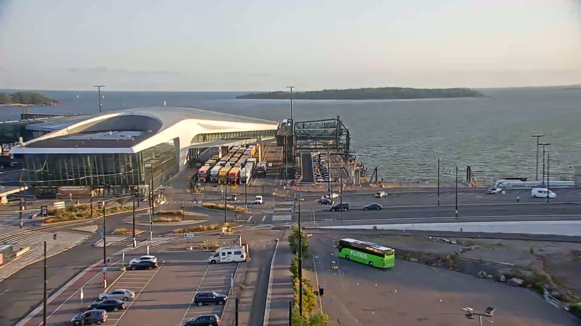 Port of Helsinki, West Harbour South View Live Cam - Hietalahti, Helsinki, Uusimaa, Finland
