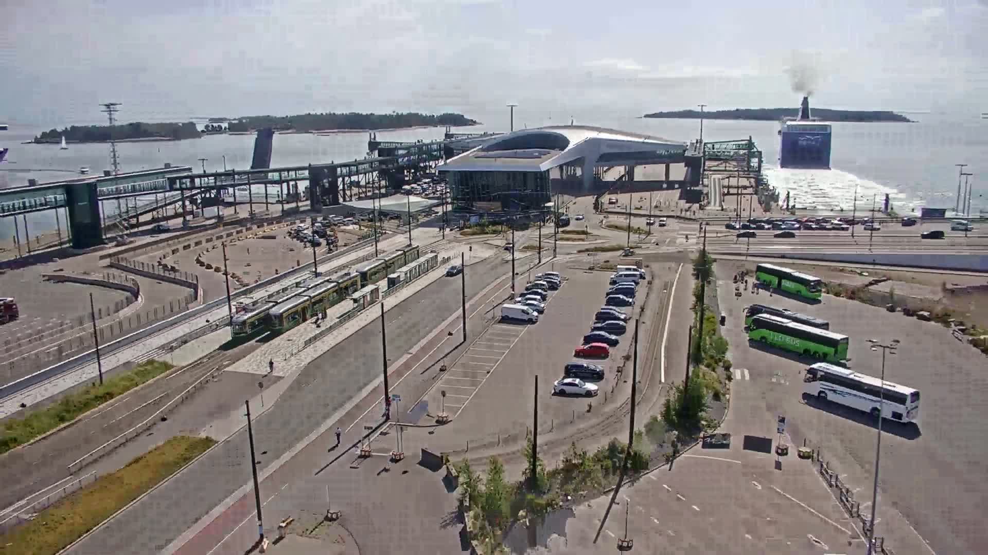 Port of Helsinki, West Harbour South View Live Cam - Hietalahti, Helsinki, Uusimaa, Finland