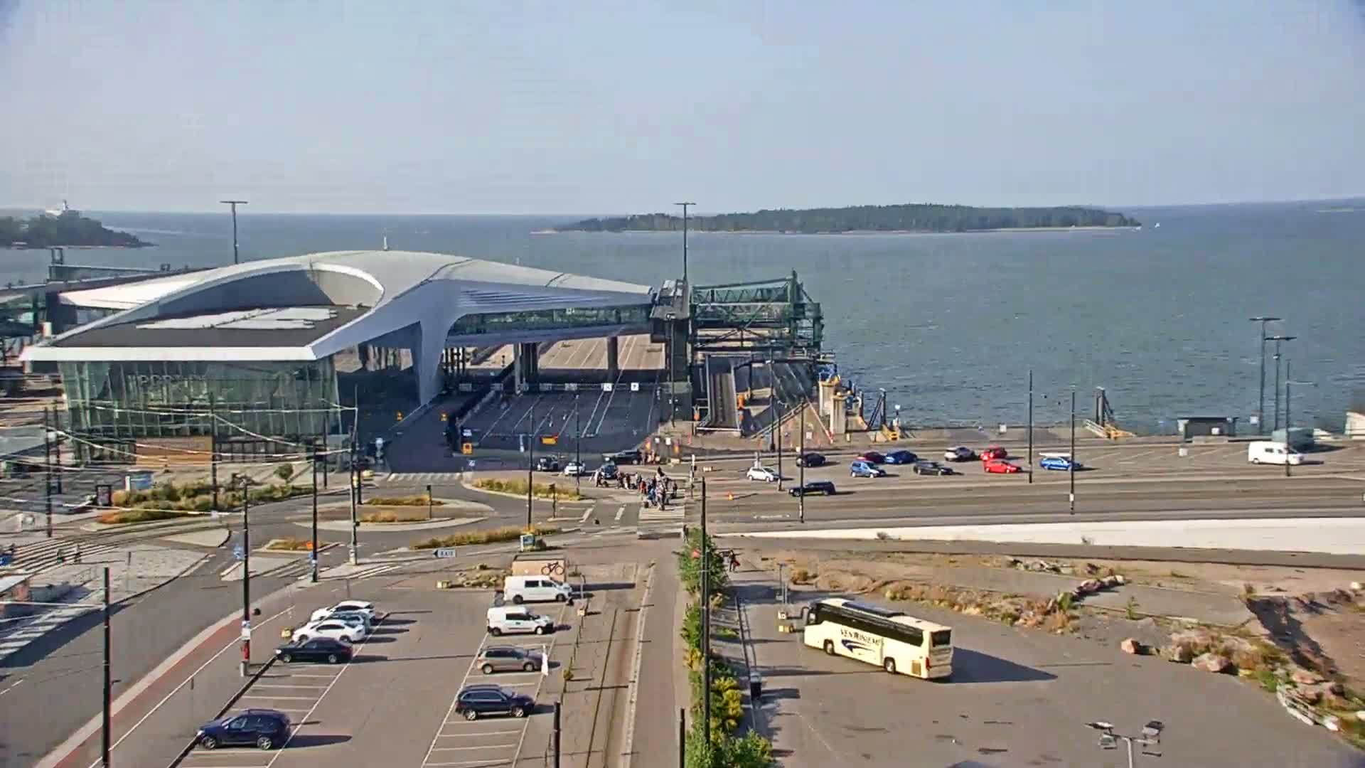 Port of Helsinki, West Harbour South View Live Cam - Hietalahti, Helsinki, Uusimaa, Finland