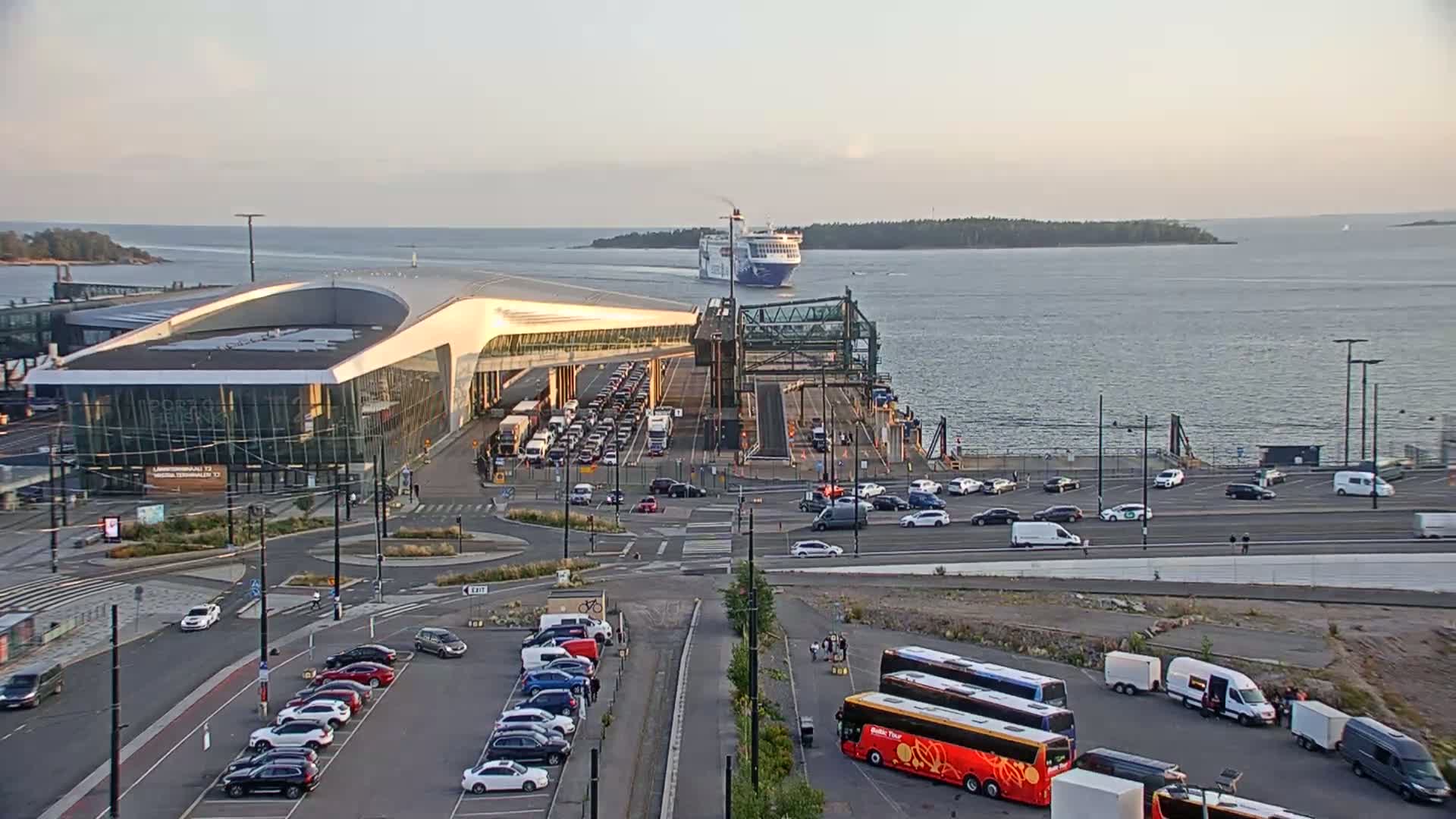 Port of Helsinki, West Harbour South View Live Cam - Hietalahti, Helsinki, Uusimaa, Finland