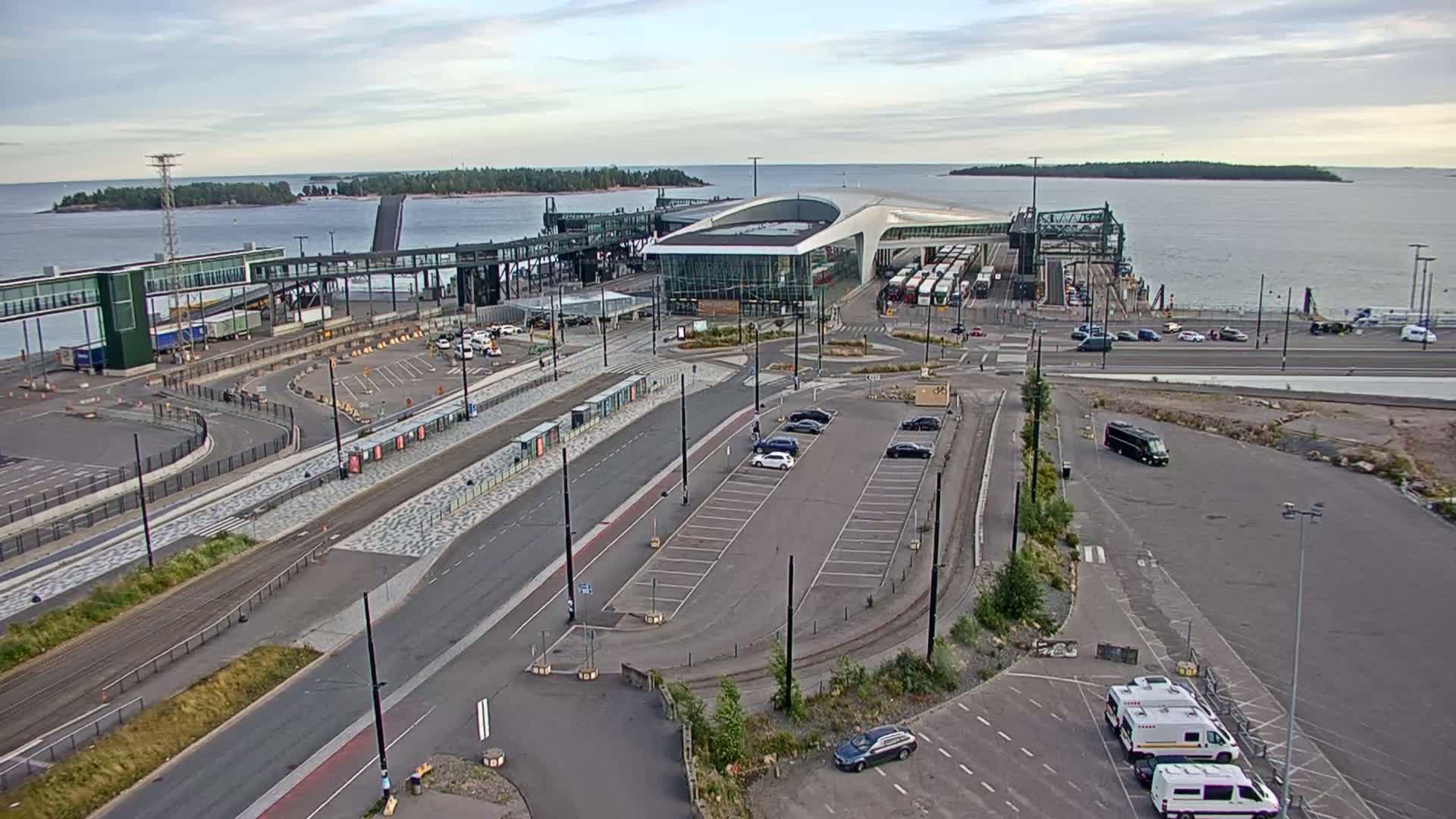 Port of Helsinki, West Harbour South View Live Cam - Hietalahti, Helsinki, Uusimaa, Finland