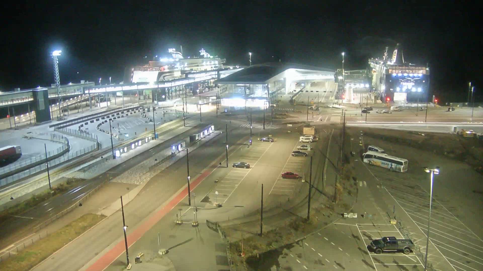 Port of Helsinki, West Harbour South View Live Cam - Hietalahti, Helsinki, Uusimaa, Finland