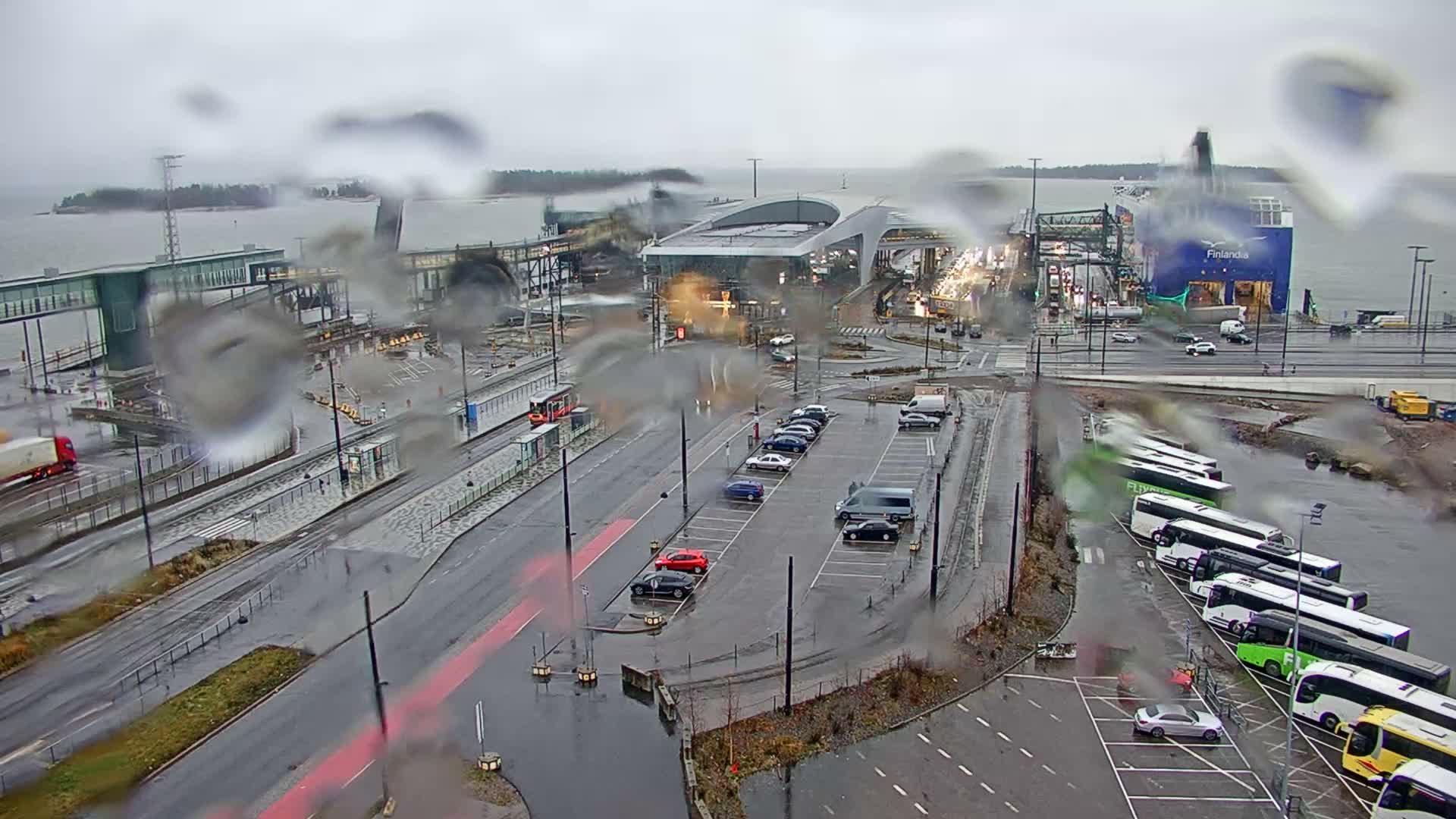 Port of Helsinki, West Harbour South View Live Cam - Hietalahti, Helsinki, Uusimaa, Finland