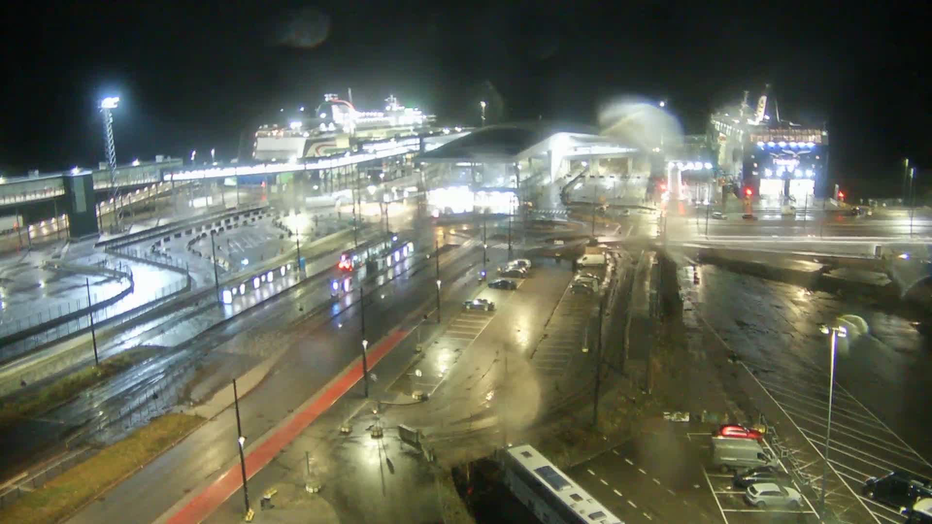 Port of Helsinki, West Harbour South View Live Cam - Hietalahti, Helsinki, Uusimaa, Finland