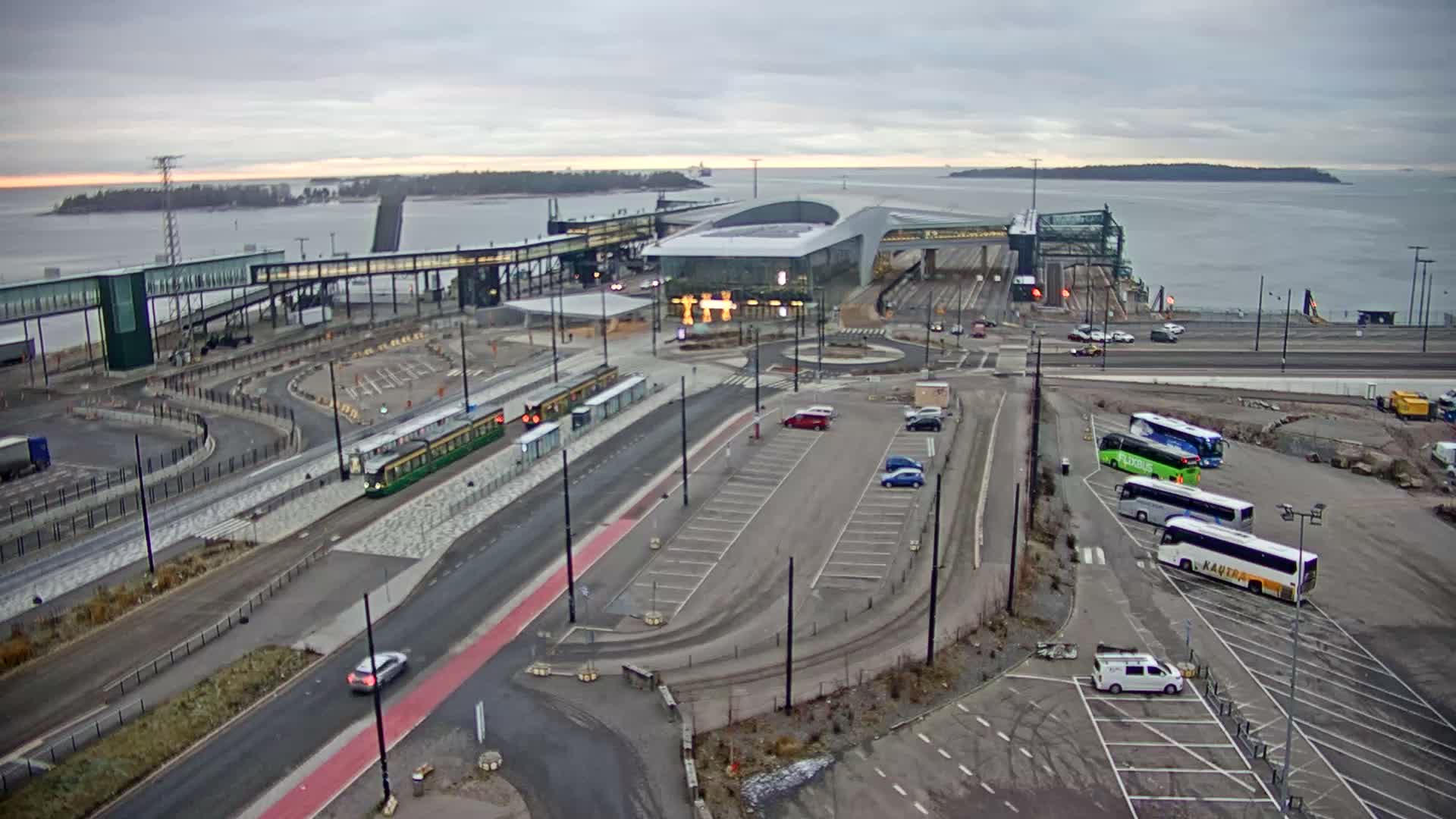 Port of Helsinki, West Harbour South View Live Cam - Hietalahti, Helsinki, Uusimaa, Finland