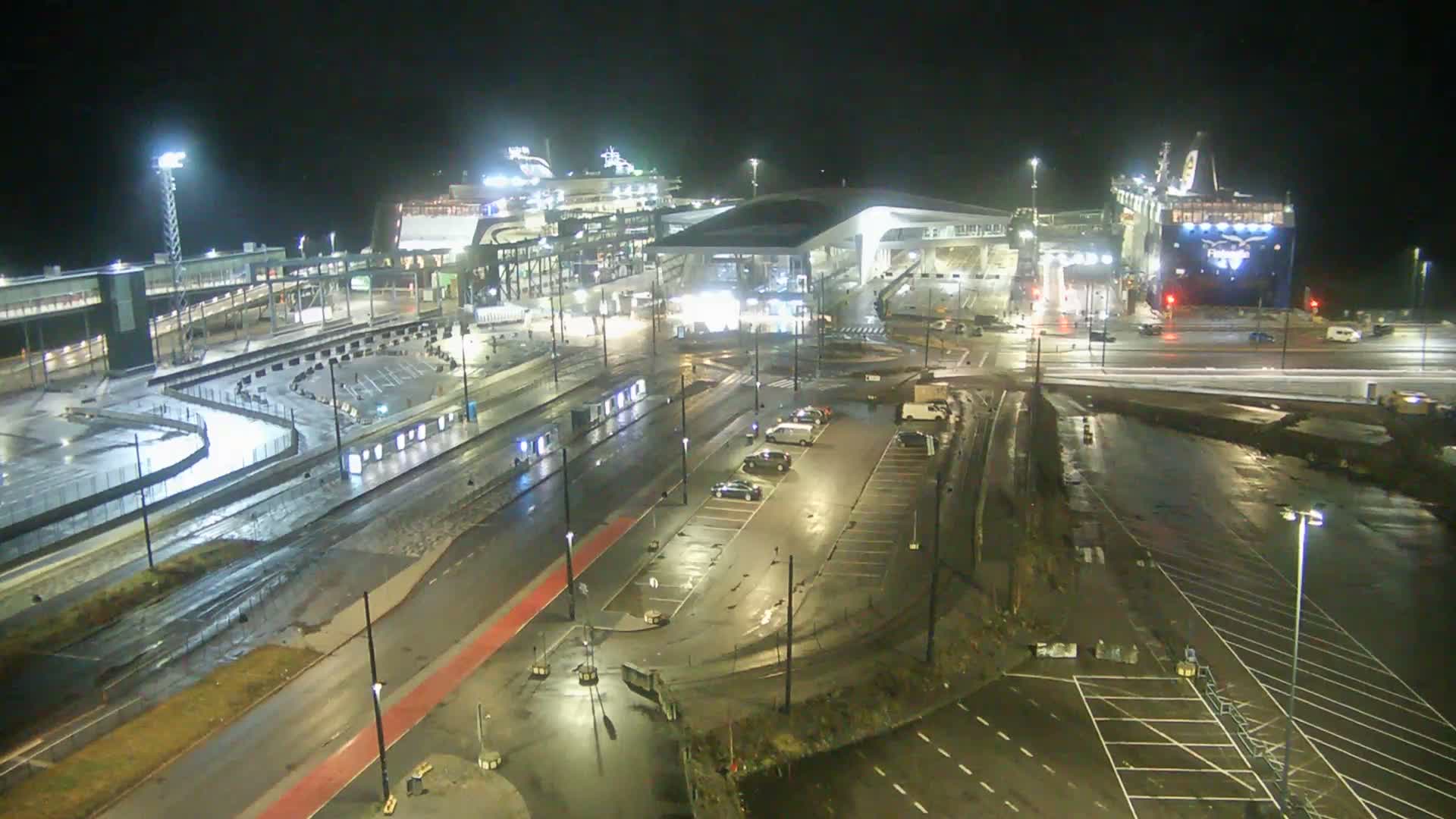 Port of Helsinki, West Harbour South View Live Cam - Hietalahti, Helsinki, Uusimaa, Finland