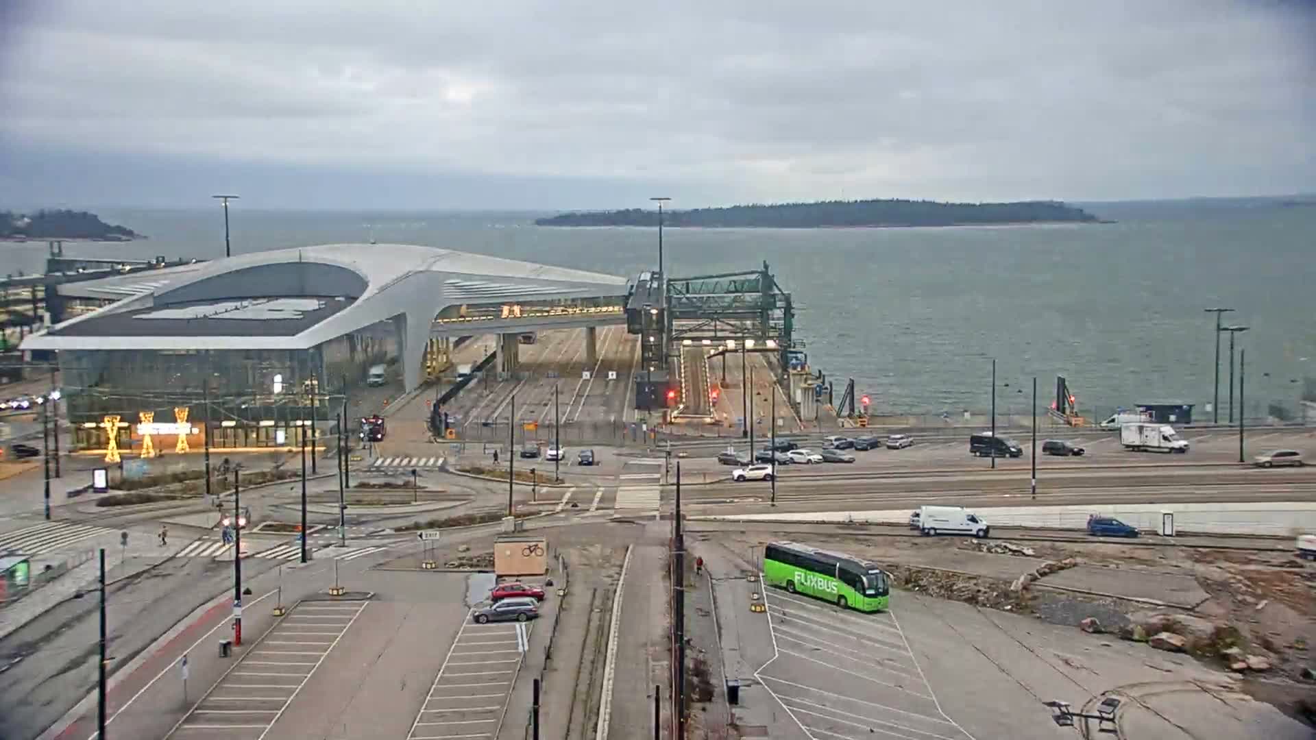 Port of Helsinki, West Harbour South View Live Cam - Hietalahti, Helsinki, Uusimaa, Finland