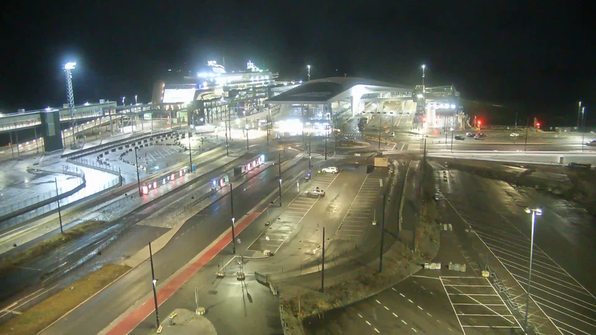 Port of Helsinki, West Harbour South View Live Cam - Hietalahti, Helsinki, Uusimaa, Finland