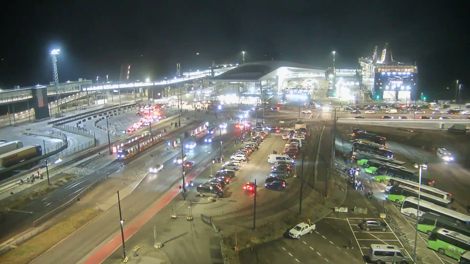 Port of Helsinki, West Harbour South View Live Cam - Hietalahti, Helsinki, Uusimaa, Finland