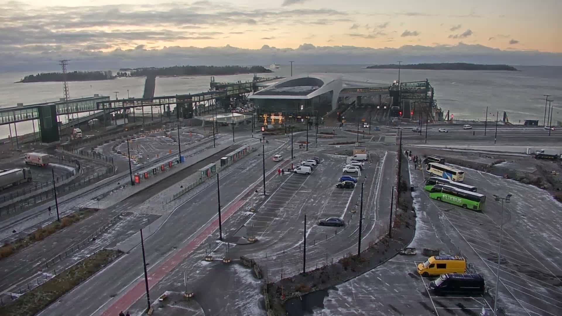 Port of Helsinki, West Harbour South View Live Cam - Hietalahti, Helsinki, Uusimaa, Finland