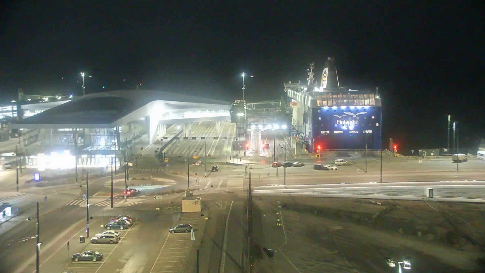 Port of Helsinki, West Harbour South View Live Cam - Hietalahti, Helsinki, Uusimaa, Finland