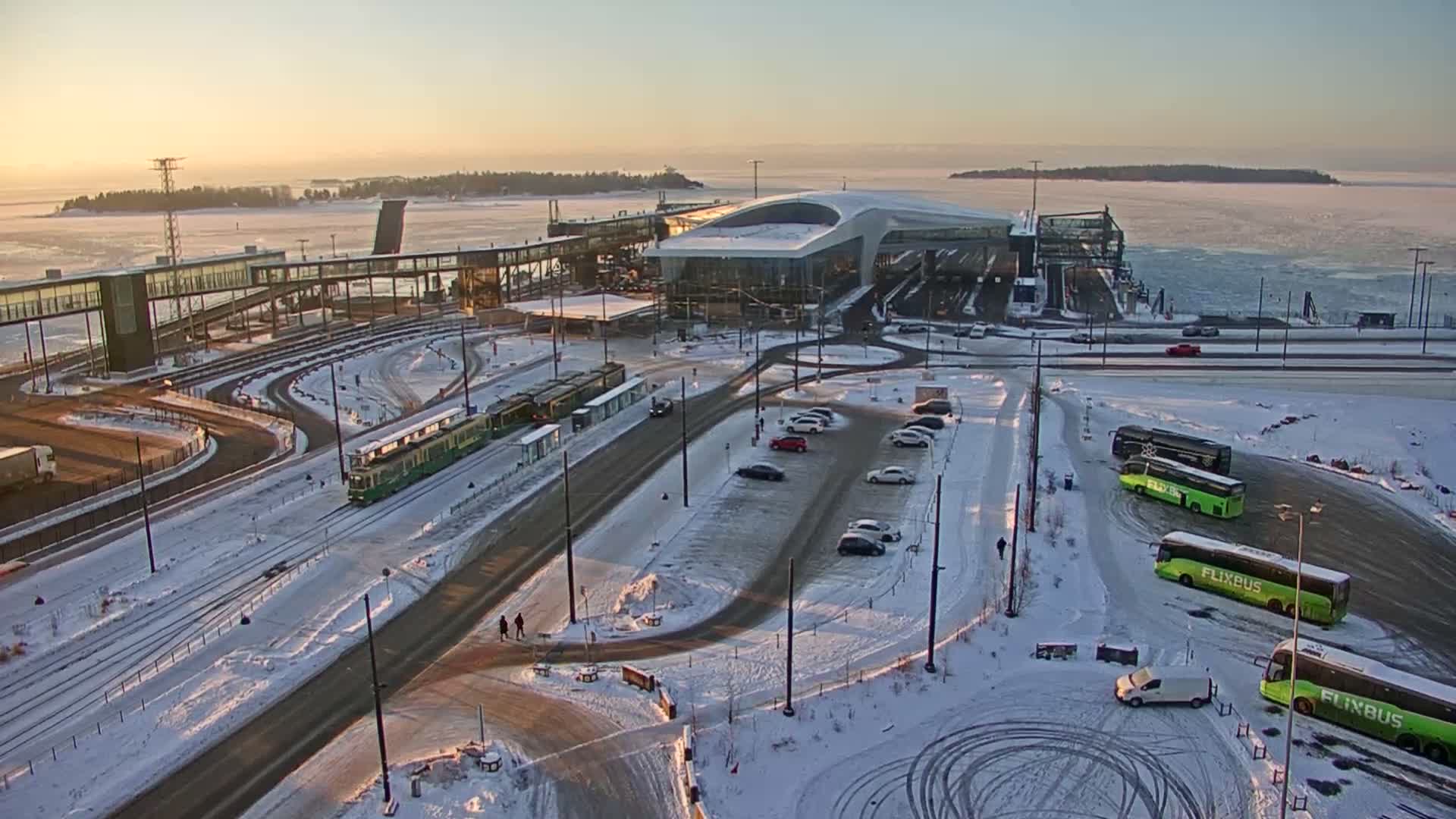 Port of Helsinki, West Harbour South View Live Cam - Hietalahti, Helsinki, Uusimaa, Finland